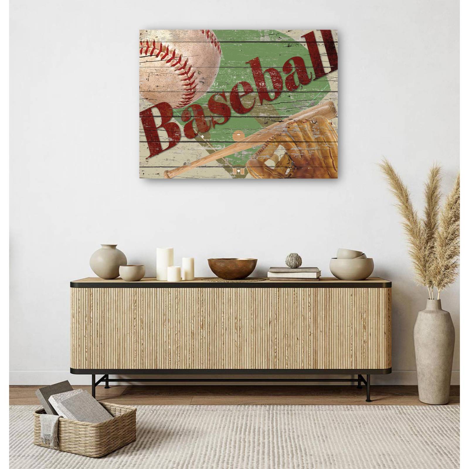 Cuadro Decorativo Beisbol