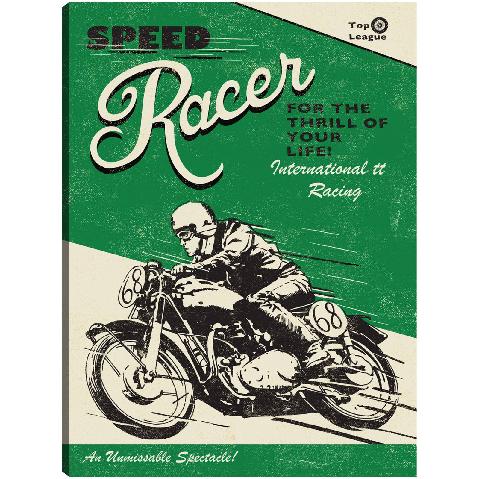 Cuadro Decorativo Corredor de velocidad