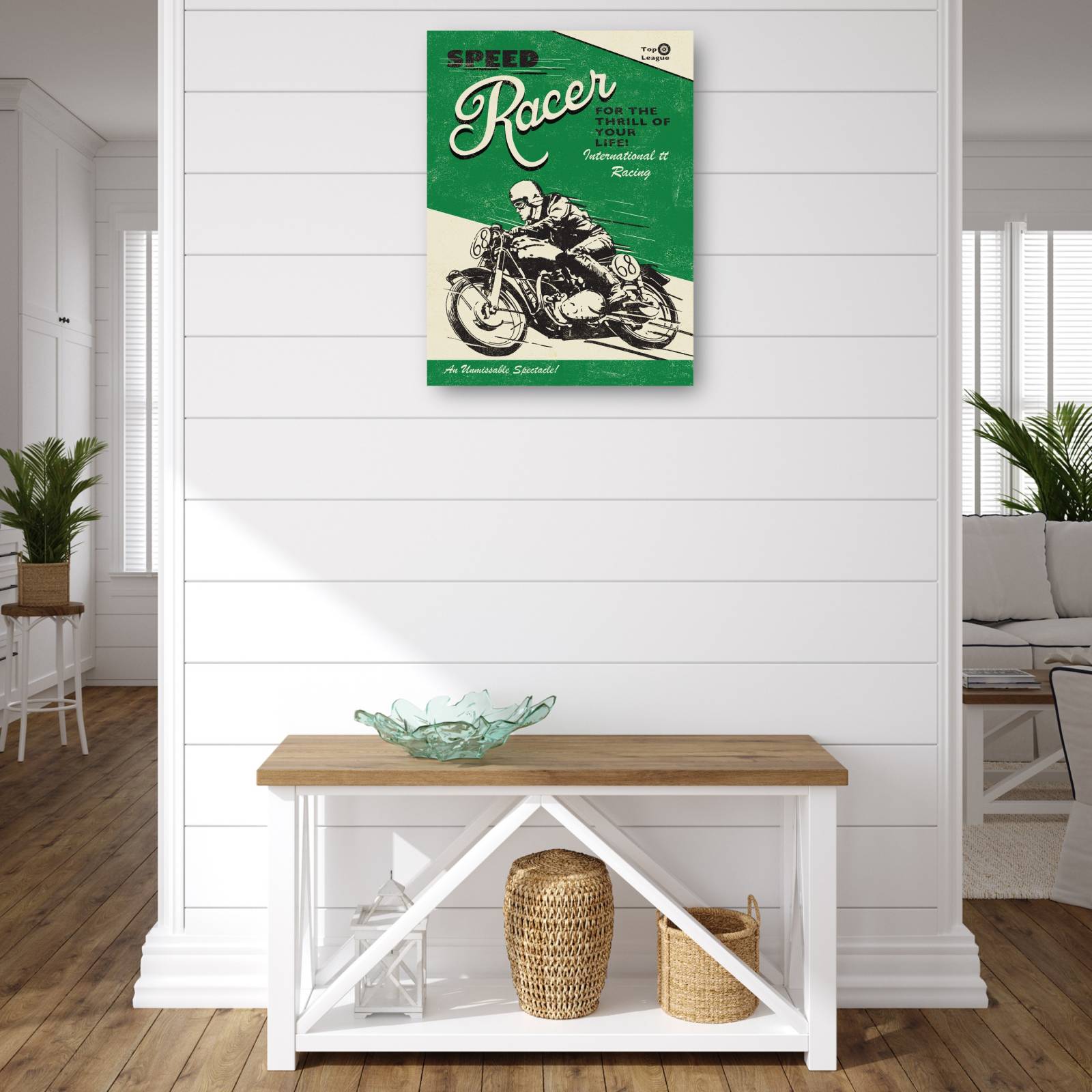 Cuadro Decorativo Corredor de velocidad