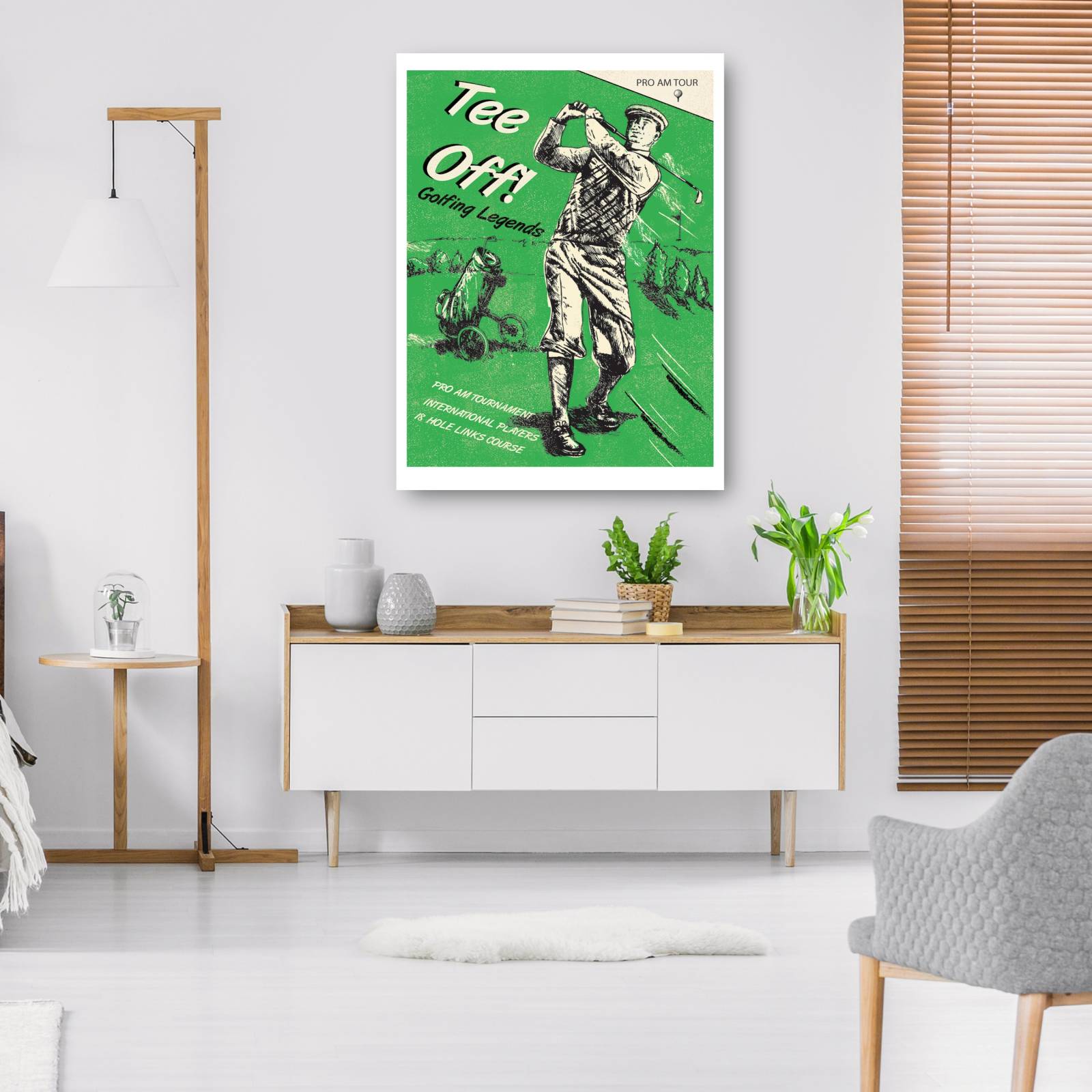 Cuadro Decorativo Golf