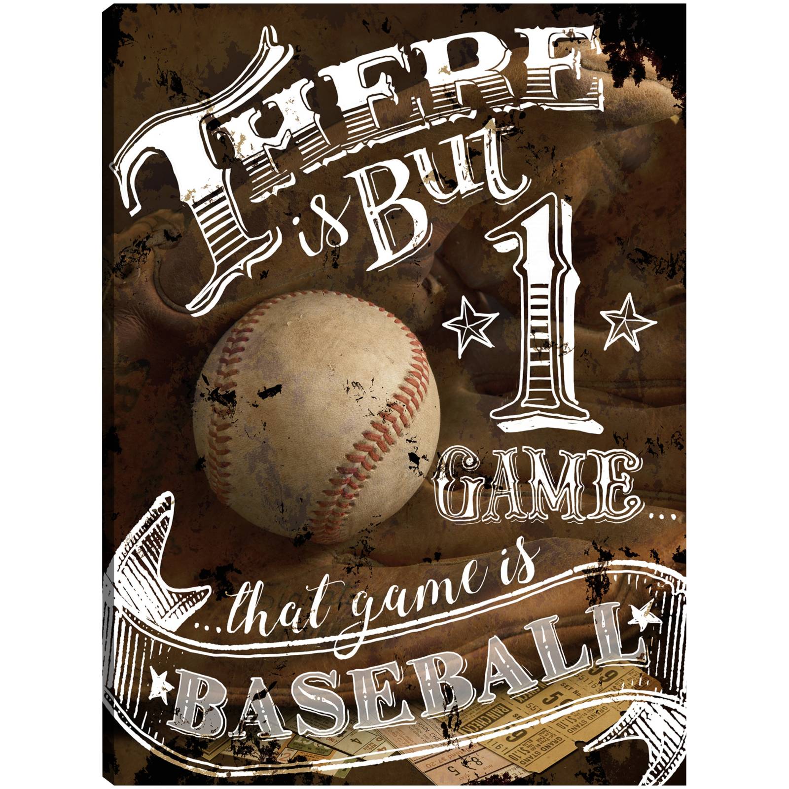 Cuadro Decorativo ese juego es beisbol