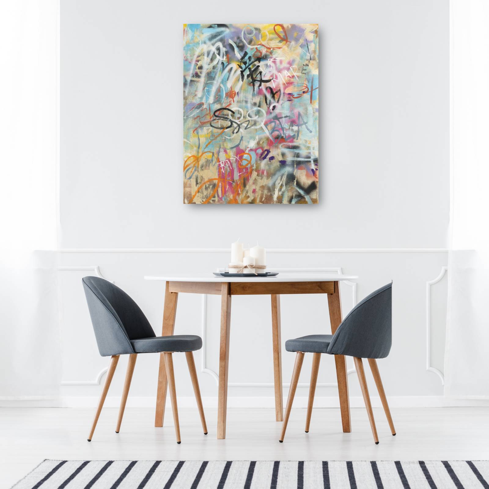 cuadro decorativo  Grafiti amor