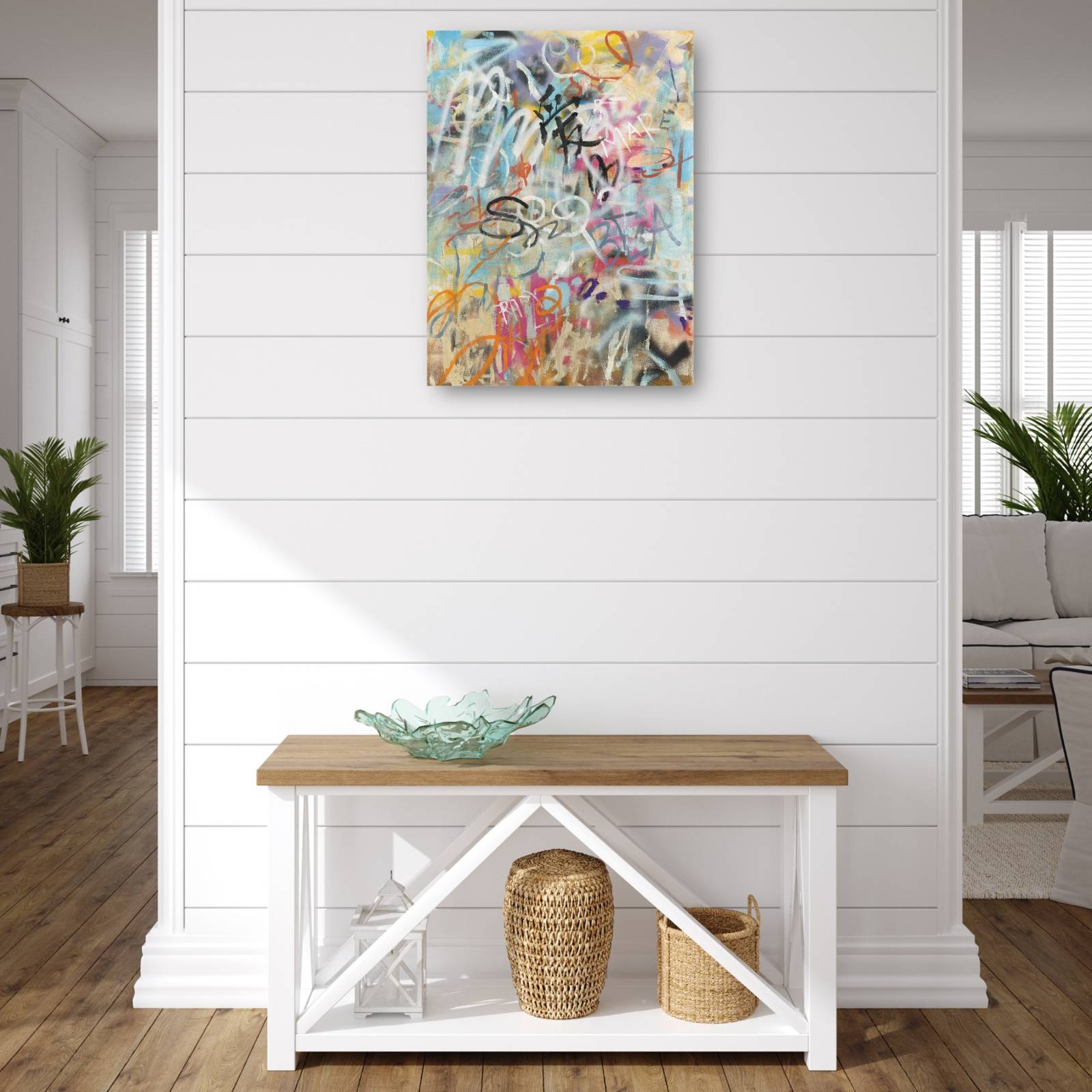 cuadro decorativo  Grafiti amor