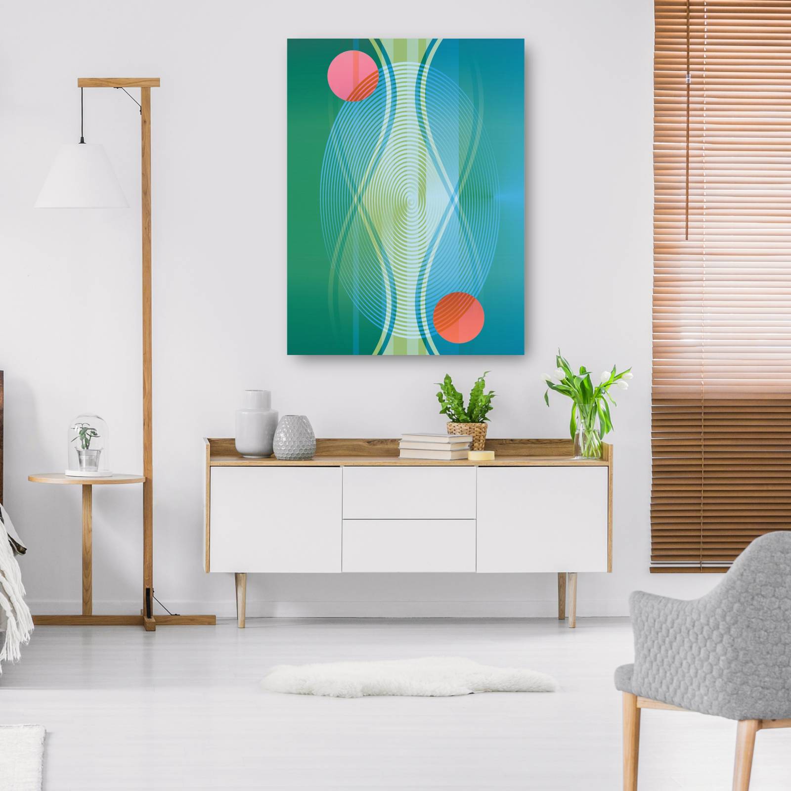 cuadro decorativo  Identidad esférica