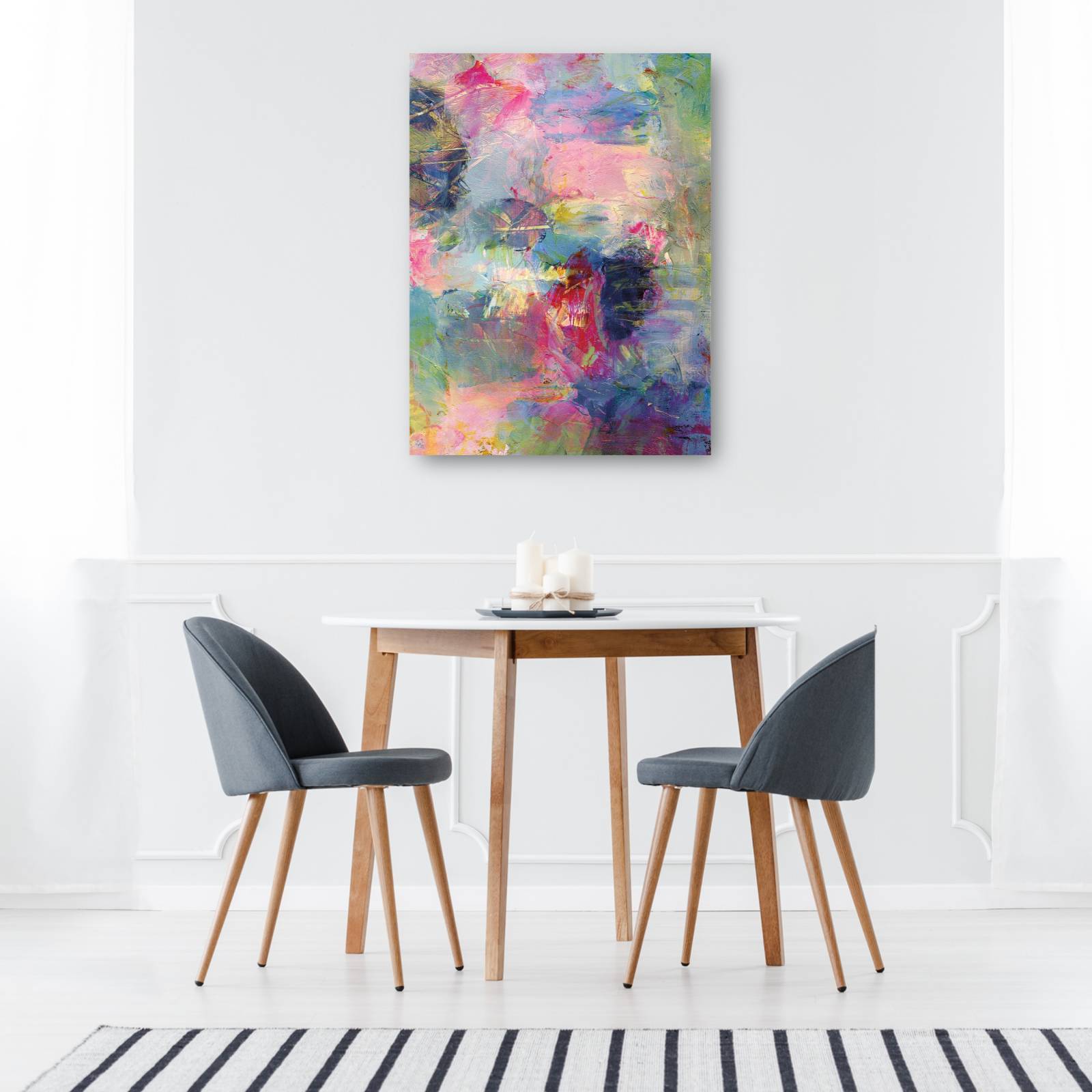 cuadro decorativo  Resumen torcido