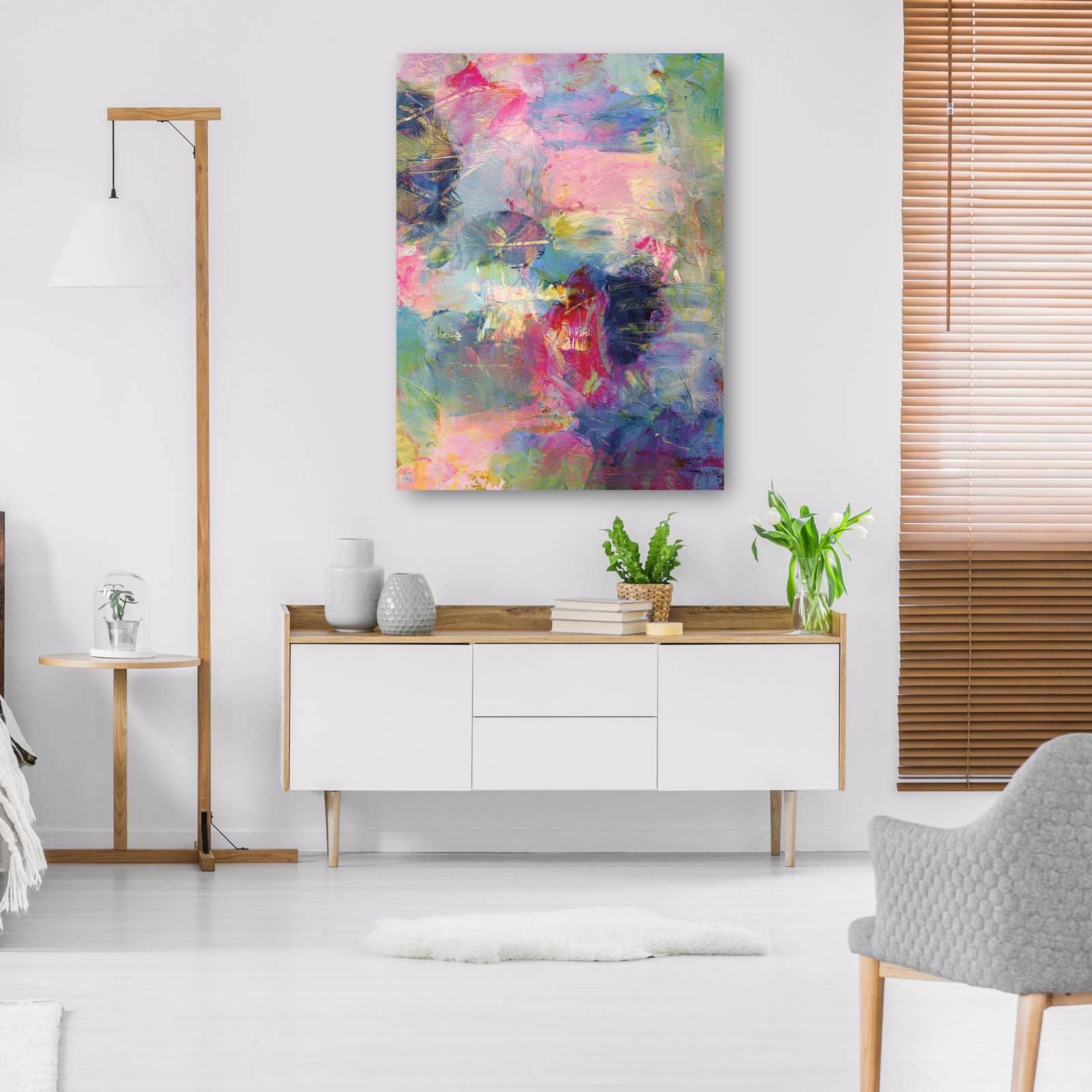 cuadro decorativo  Resumen torcido