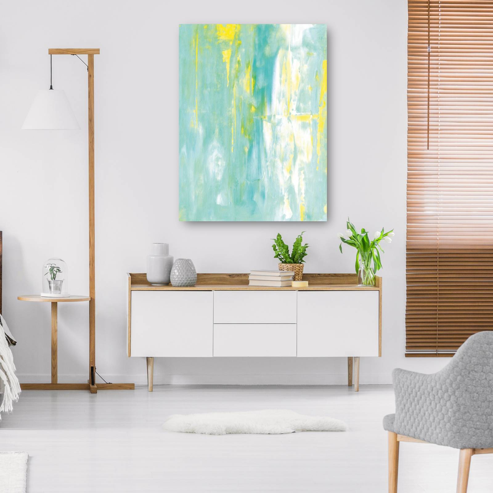 cuadro decorativo  Fantasía de las cataratas acuáticas