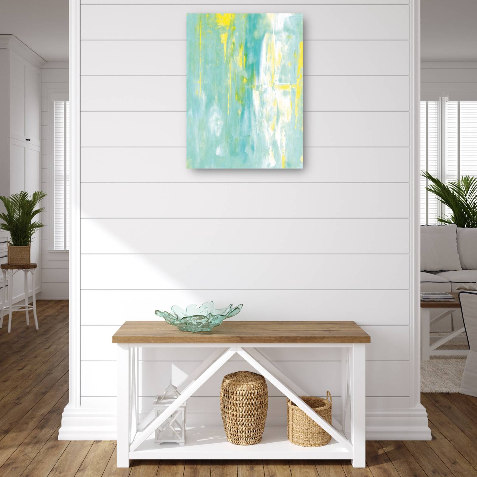 cuadro decorativo  Fantasía de las cataratas acuáticas