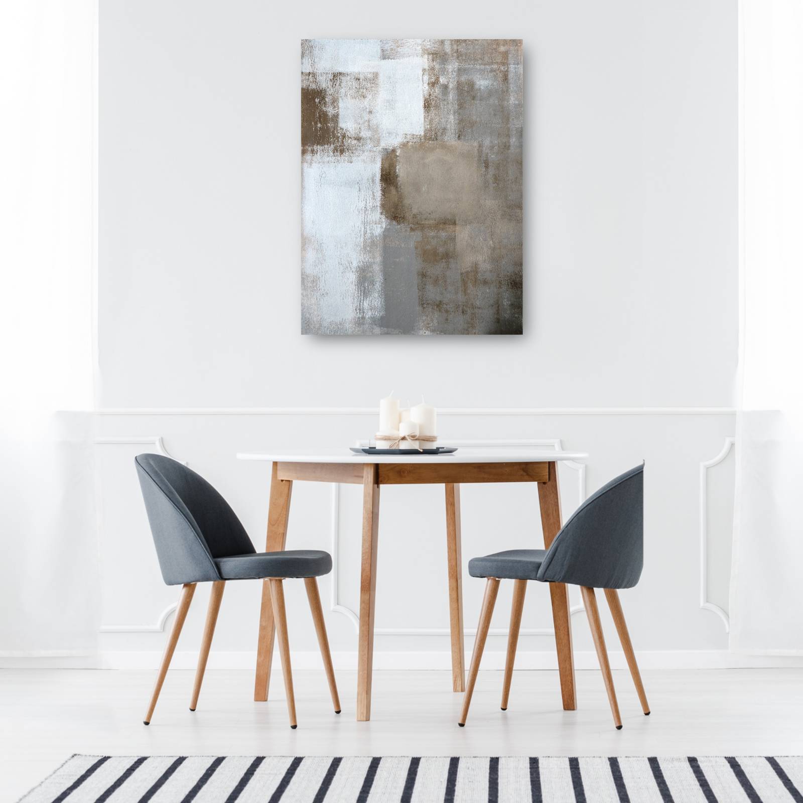 cuadro decorativo  Baile cuadrado de lluvia