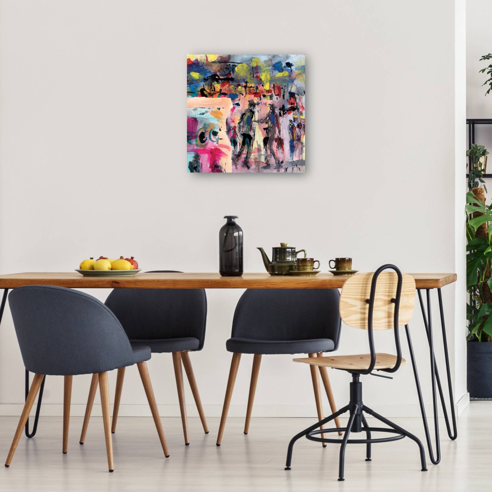 cuadro decorativo  Encontrémonos en el parque