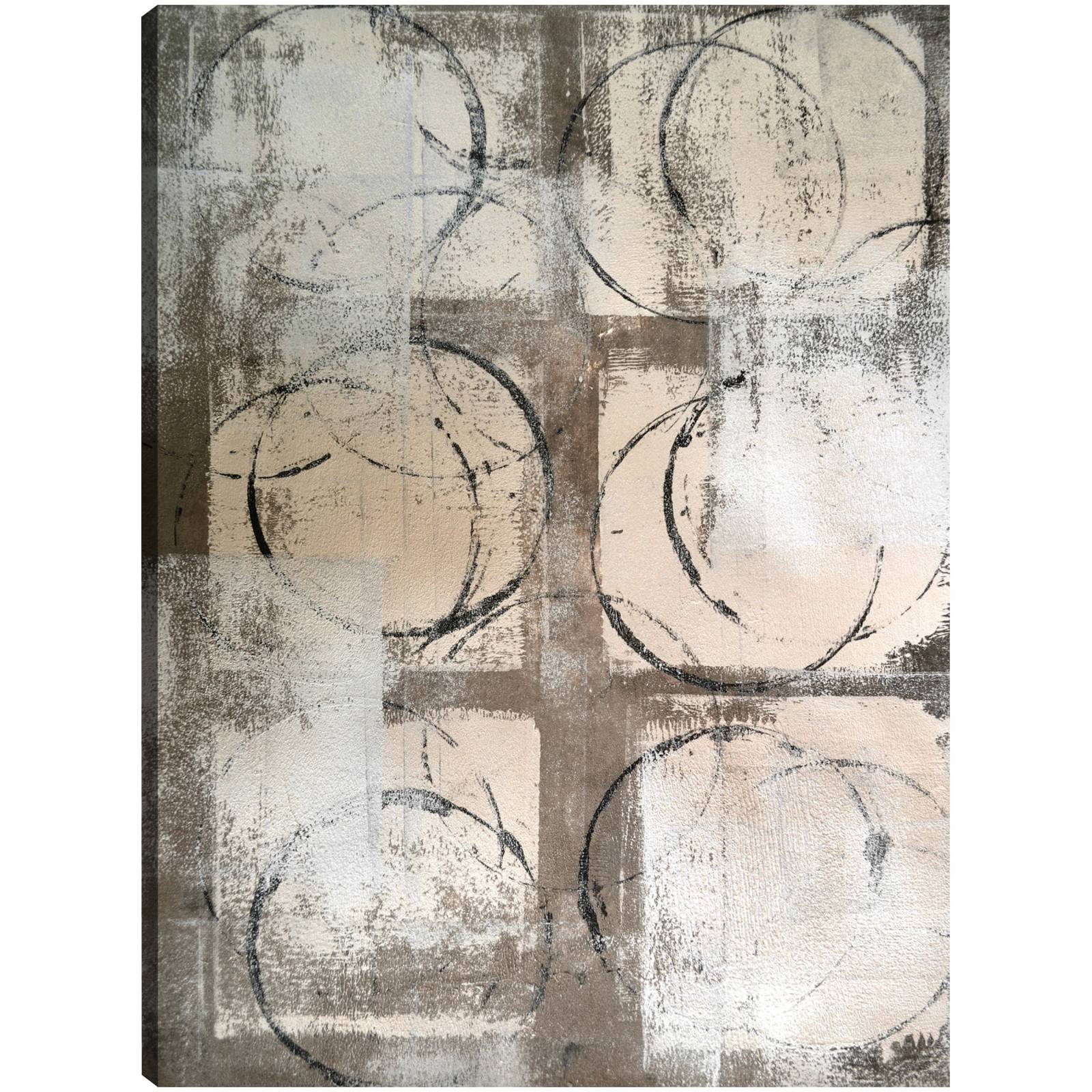 cuadro decorativo  El círculo se encuentra con el cuadrado