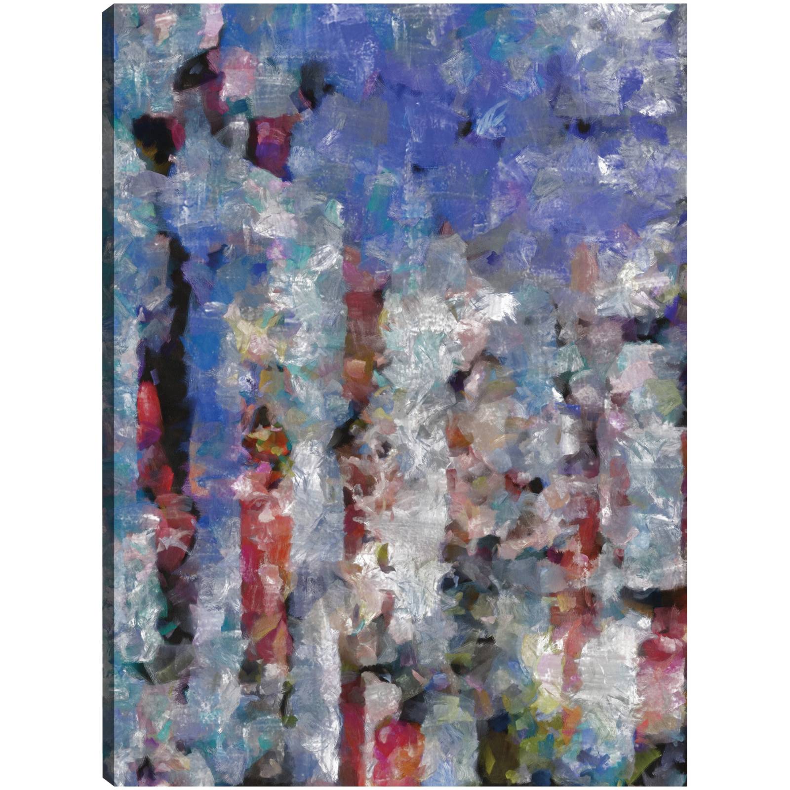 cuadro decorativo  Rojo Blanco y Mezclado