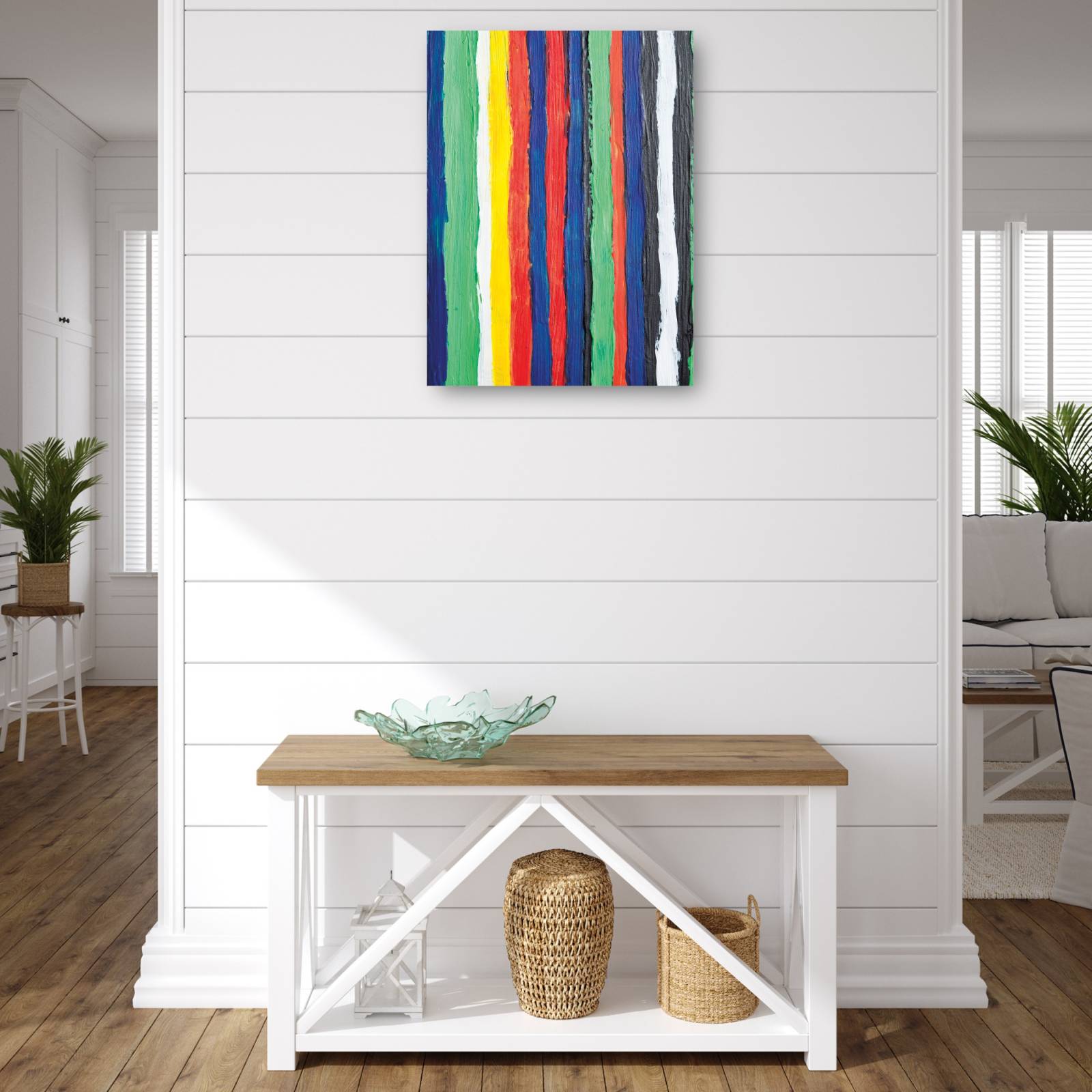 cuadro decorativo  Rayas Náuticas