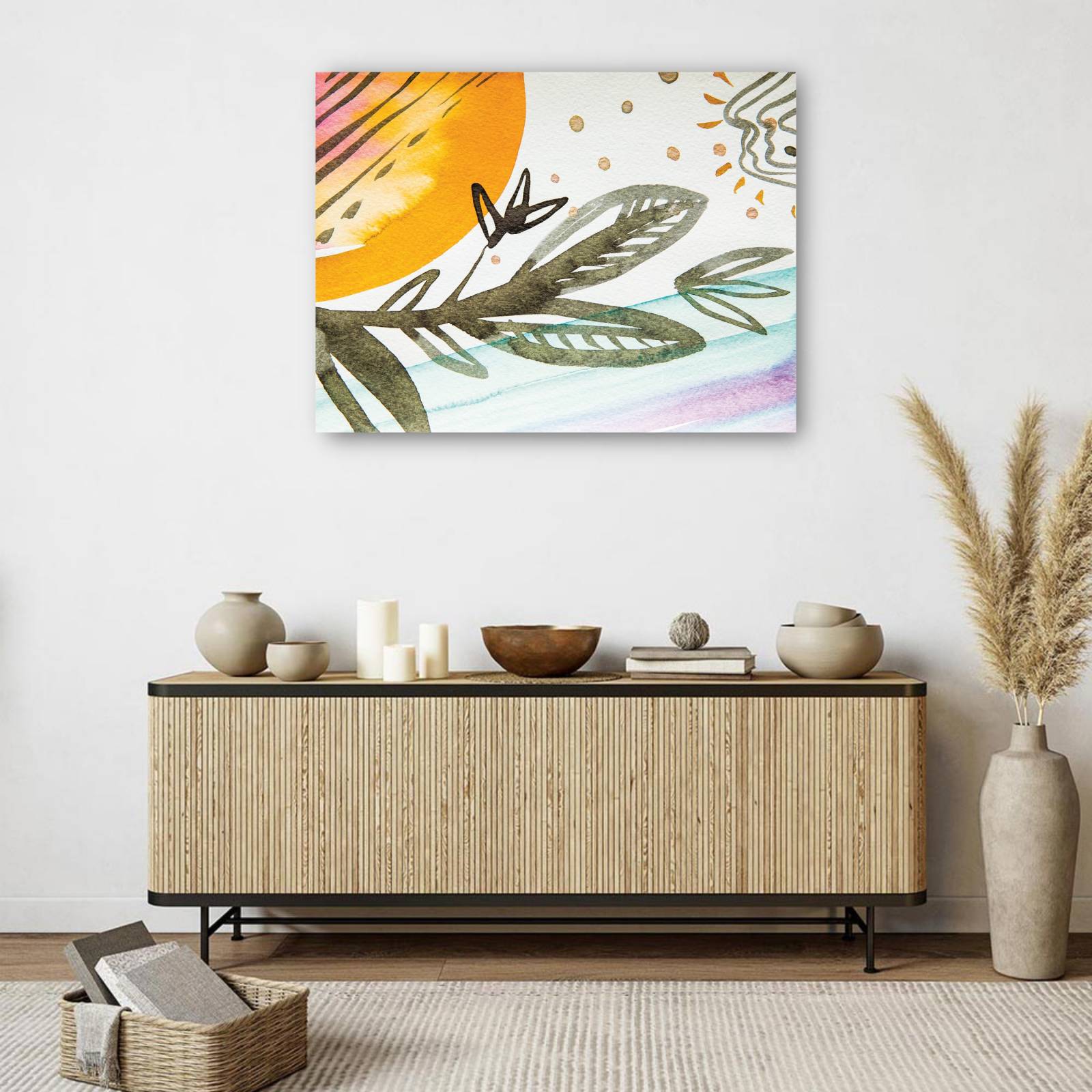 cuadro decorativo  Plantas juguetonas