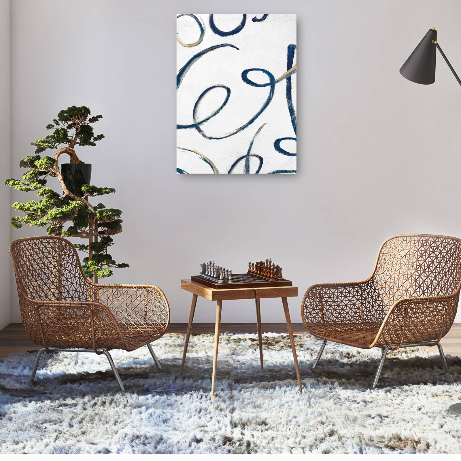 cuadro decorativo  Forma libre IV
