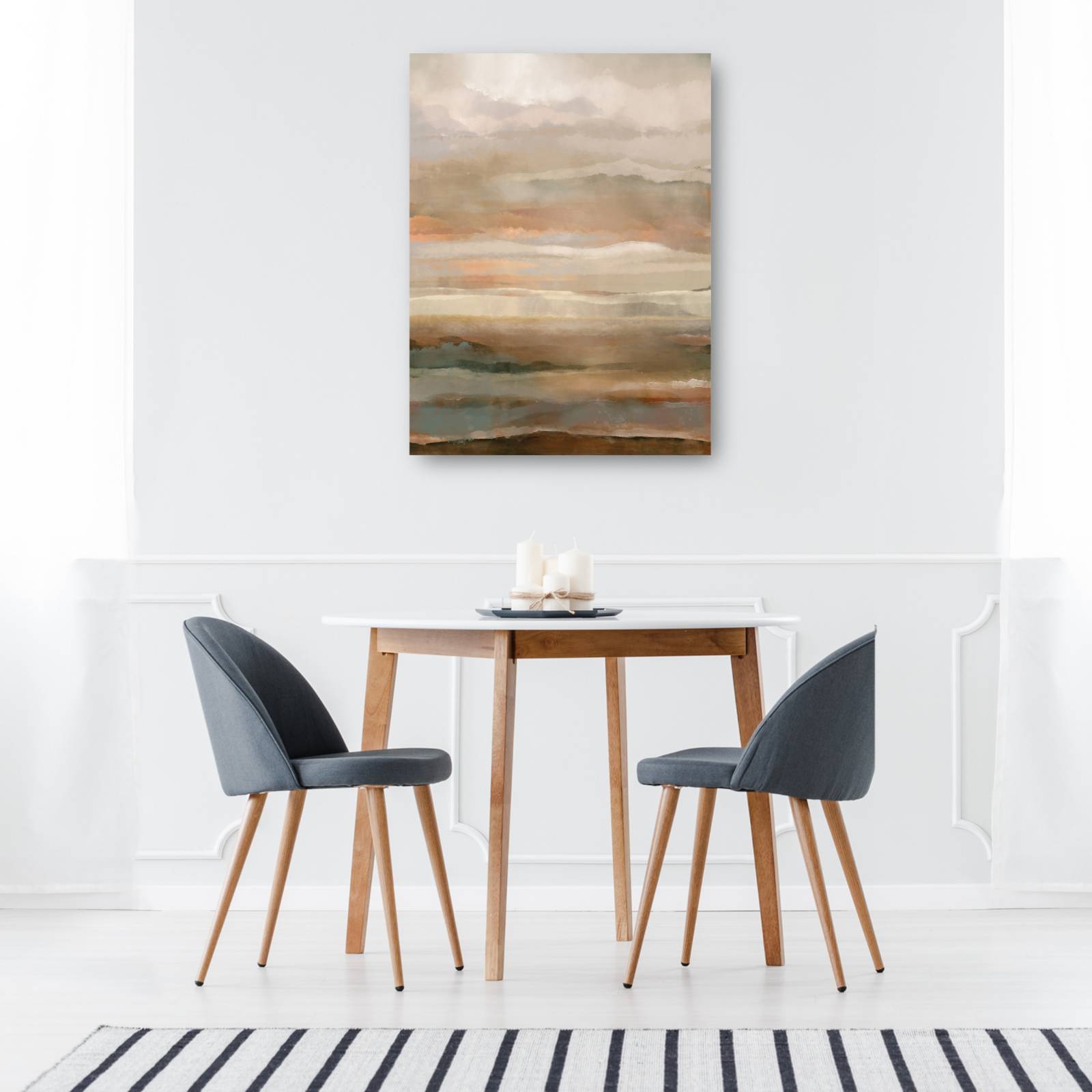 cuadro decorativo  Atardecer lavado II