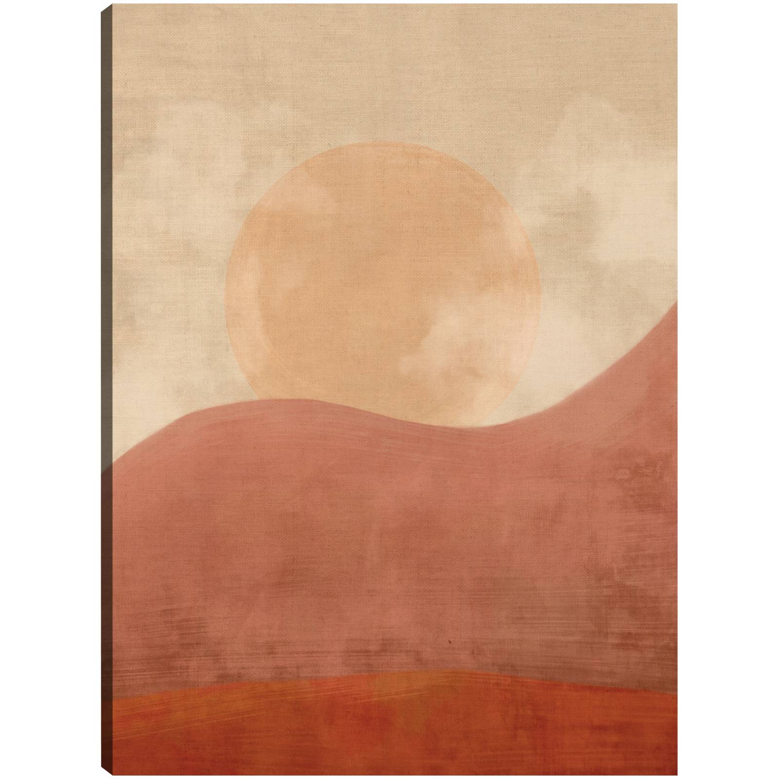 cuadro decorativo  Atardecer en el desierto