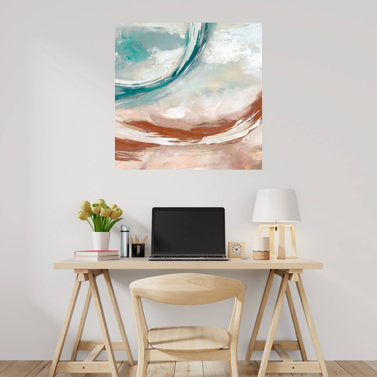 Cuadro Decorativo | Remolino del océano | Paul Duncan | 82X82 Cm | Arte Abstracto | Impresión en Lienzo | Fine Art TJ