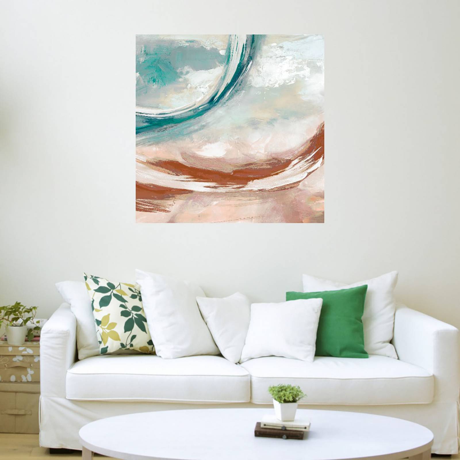 Cuadro Decorativo | Remolino del océano | Paul Duncan | 82X82 Cm | Arte Abstracto | Impresión en Lienzo | Fine Art TJ