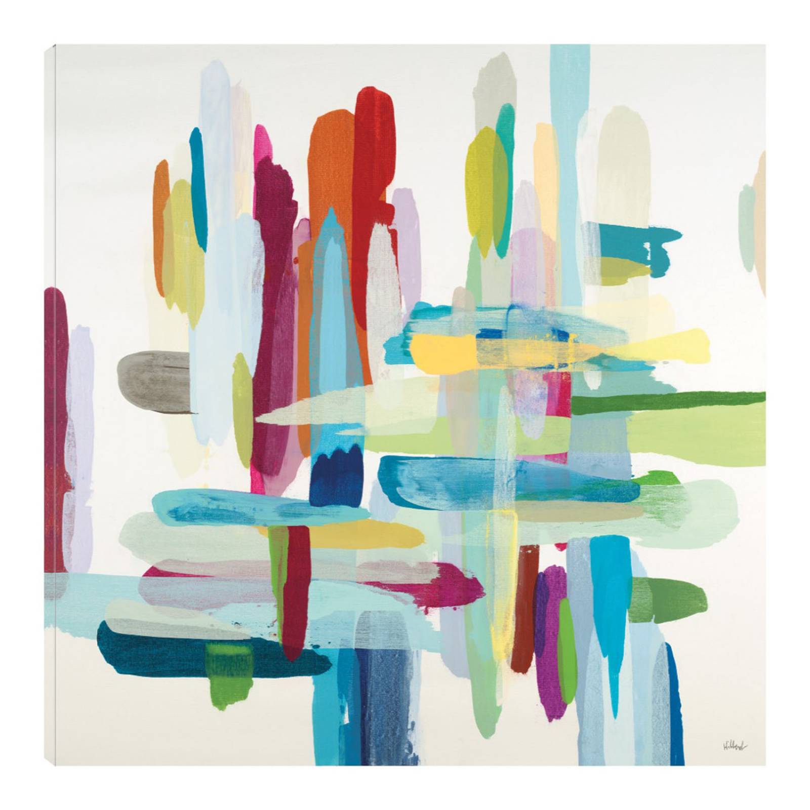 Cuadro Decorativo | Castillos en el aire | Randy Hibberd | 94X94 Cm | Arte Abstracto | Impresión en Lienzo | Fine Art TJ