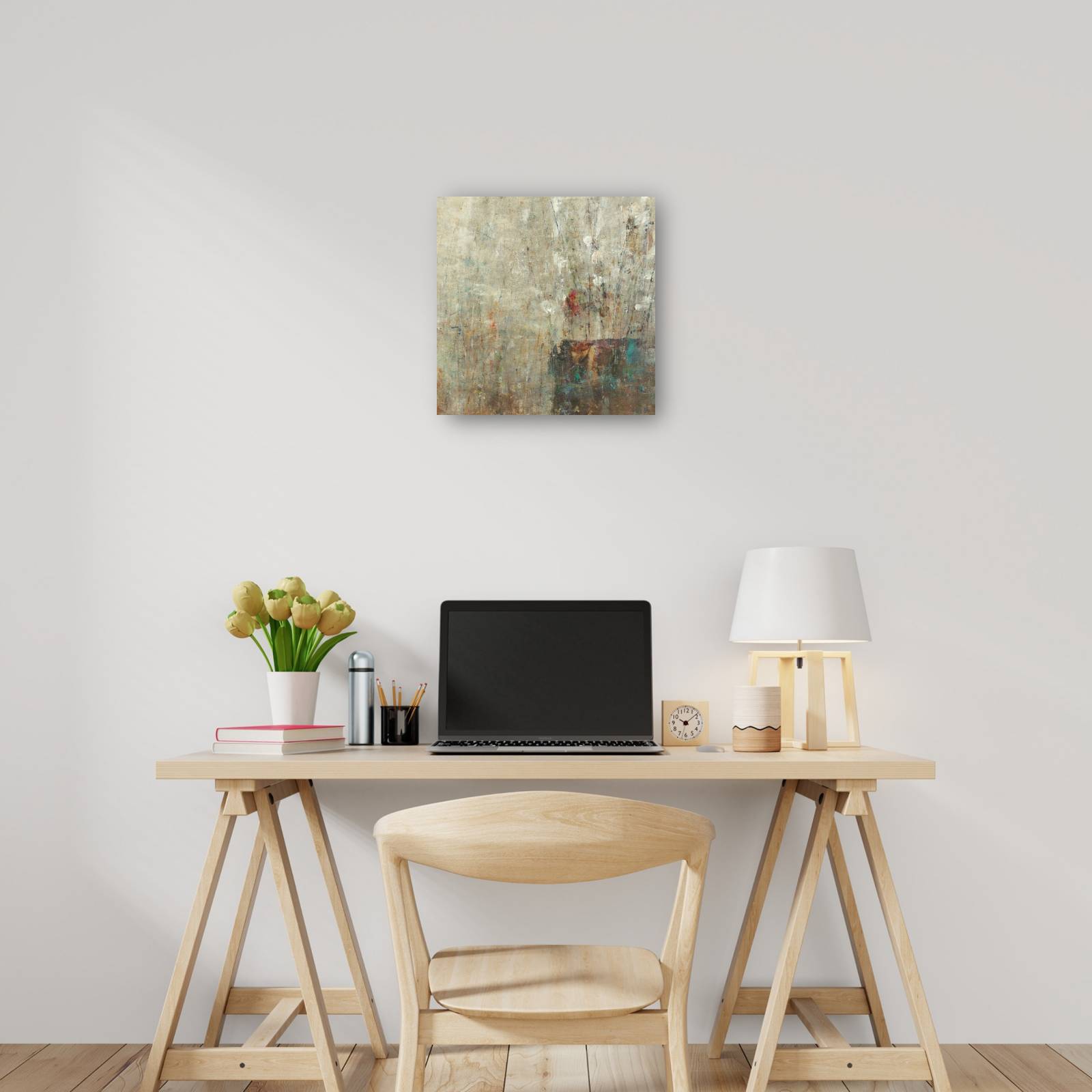 cuadro decorativo  Olla astillada I