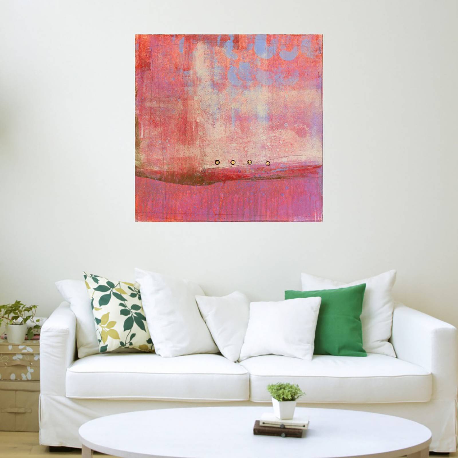 Cuadro Decorativo | Caleidoscopio 2 | Maeve Harris | 82X82 Cm | Arte Abstracto | Impresión en Lienzo | Fine Art TJ