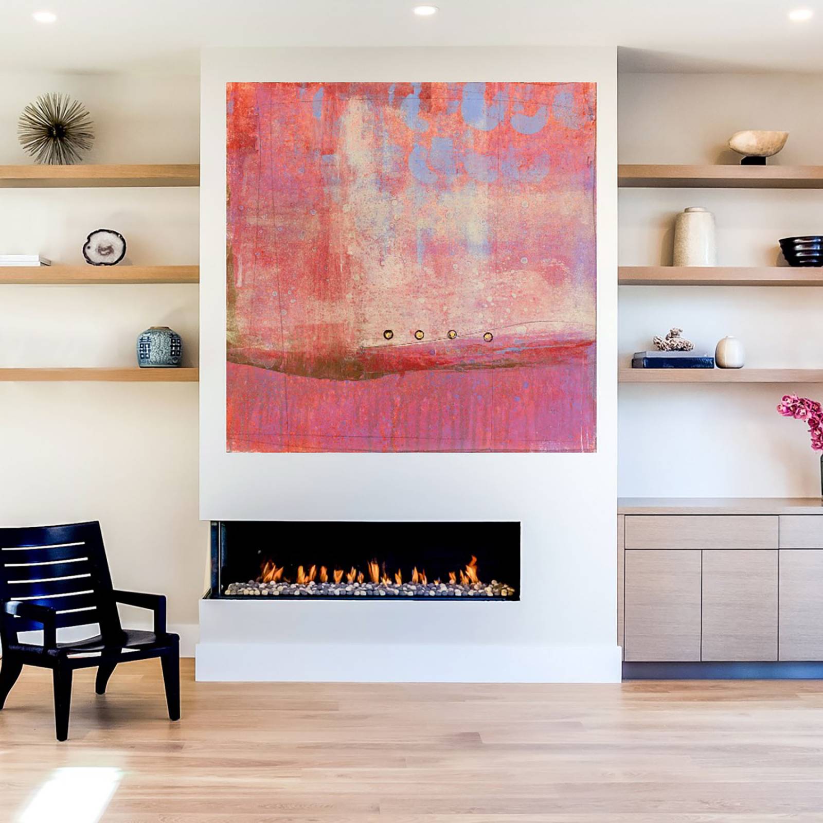 Cuadro Decorativo | Caleidoscopio 2 | Maeve Harris | 82X82 Cm | Arte Abstracto | Impresión en Lienzo | Fine Art TJ