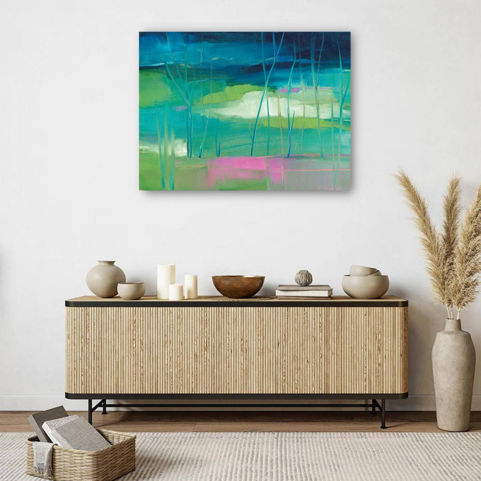 cuadro decorativo Estanque de lirios