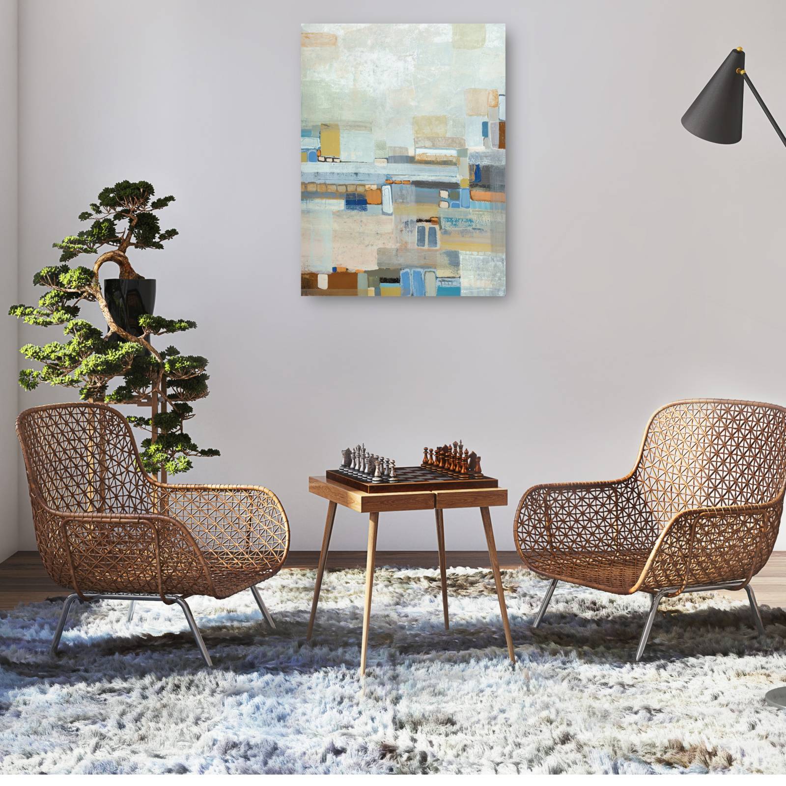 cuadro decorativo  Vista de cubo #2