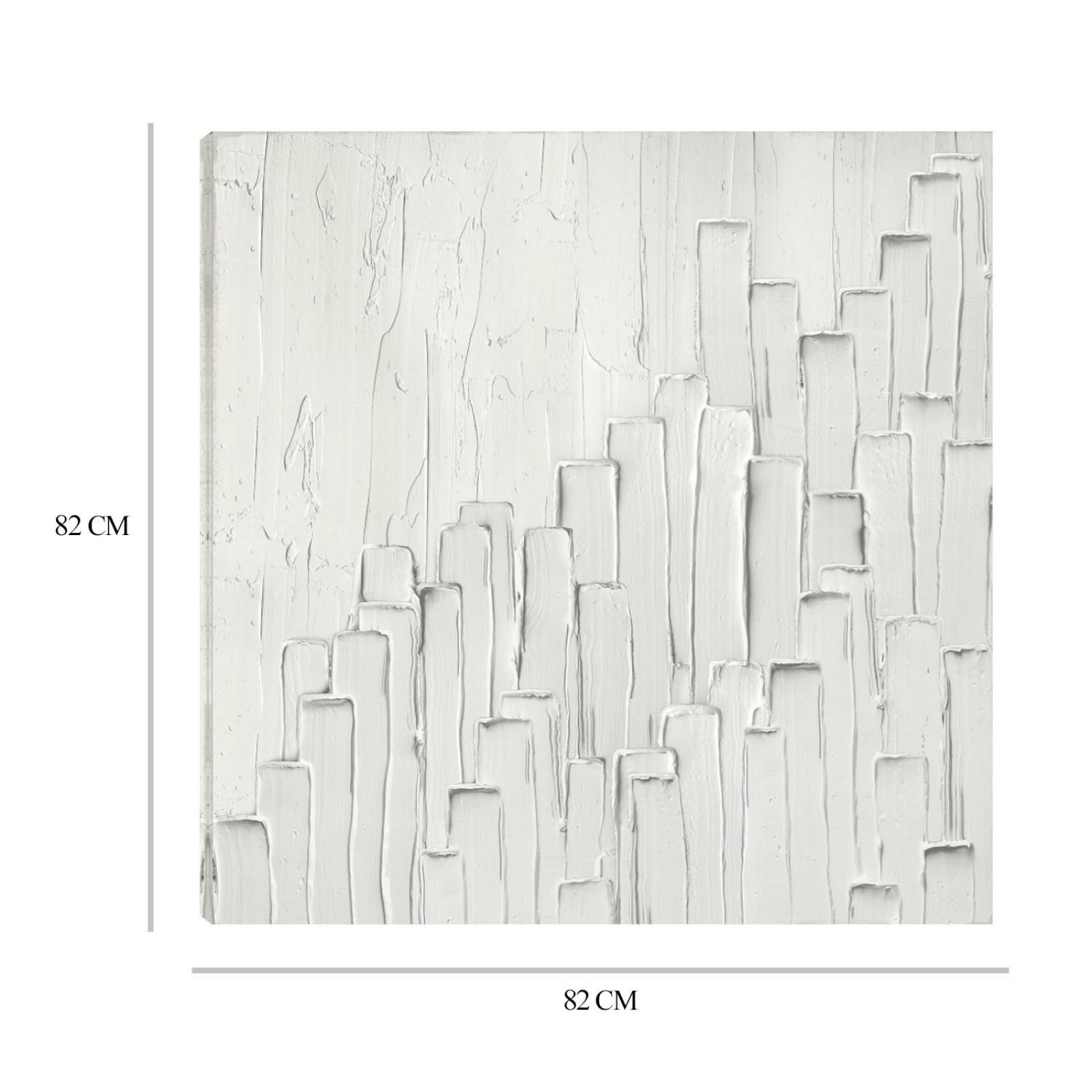 Cuadro Decorativo | Escalera gris | Paul Duncan | 82X82 Cm | Arte Abstracto | Impresión en Lienzo | Fine Art TJ