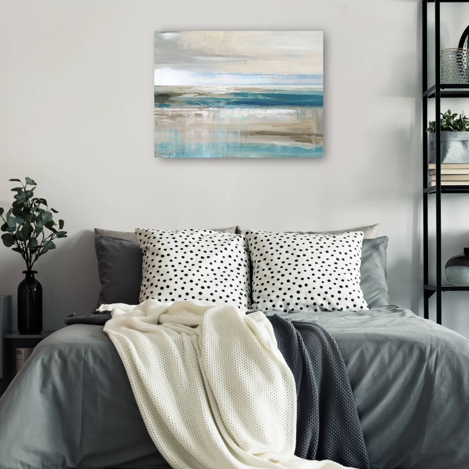 cuadro decorativo  Mar abstracto