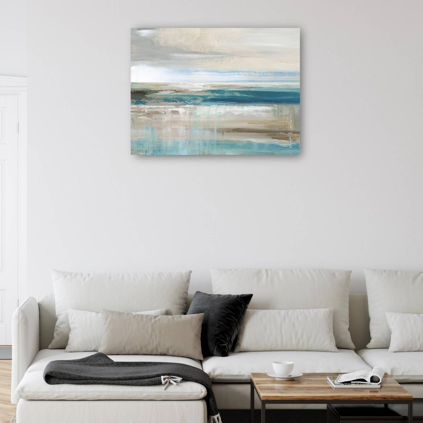 cuadro decorativo  Mar abstracto