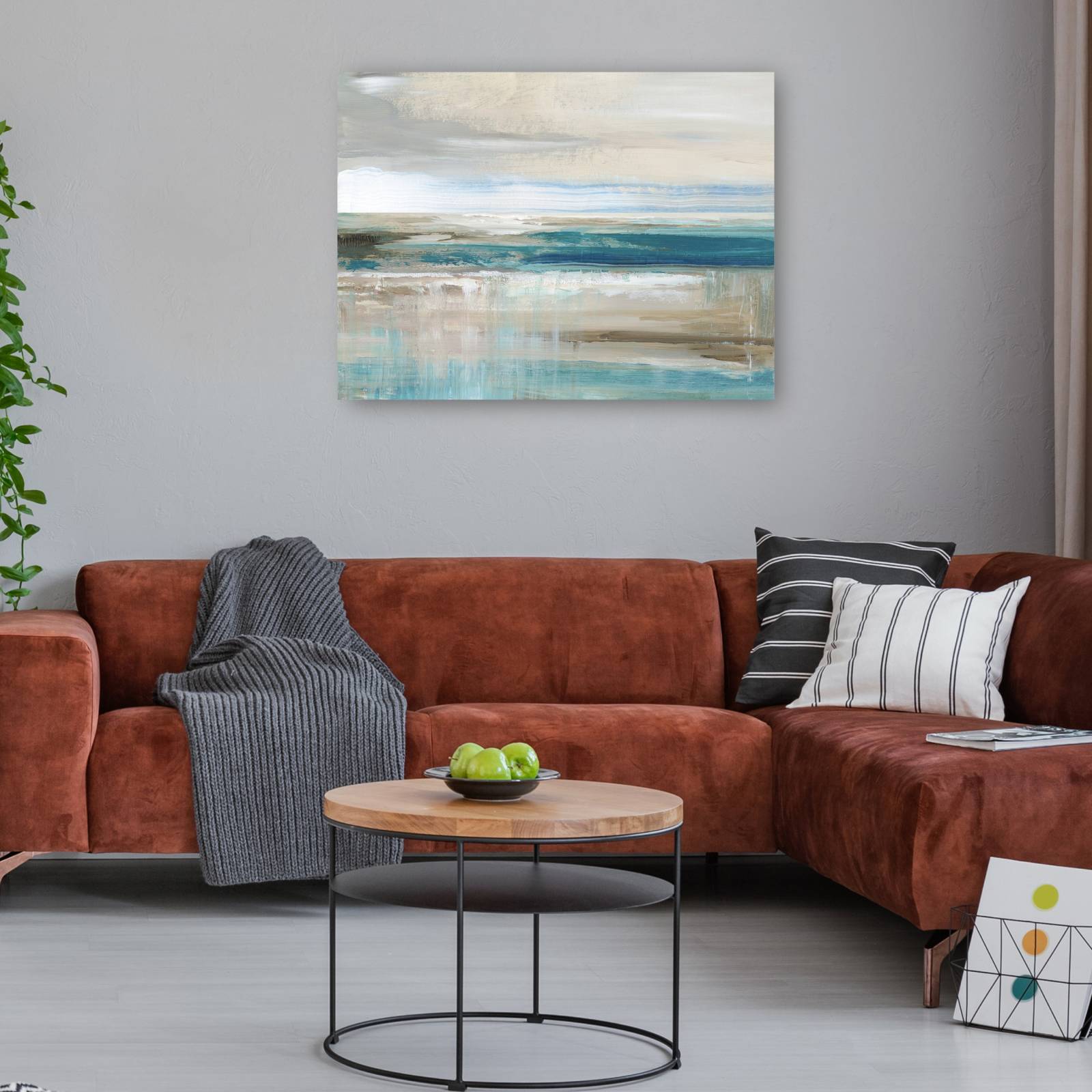 cuadro decorativo  Mar abstracto