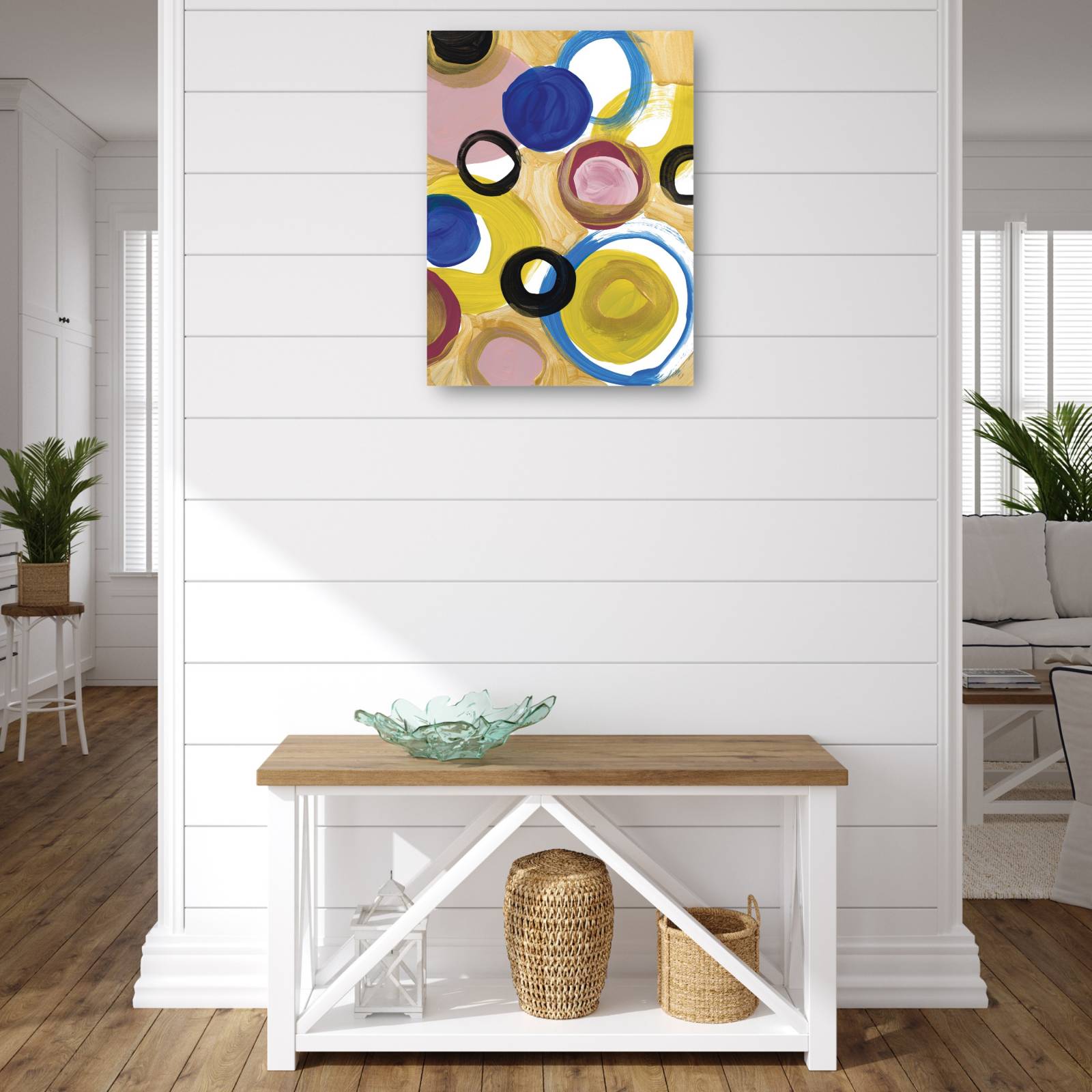 cuadro decorativo  Tiempo y espacio I