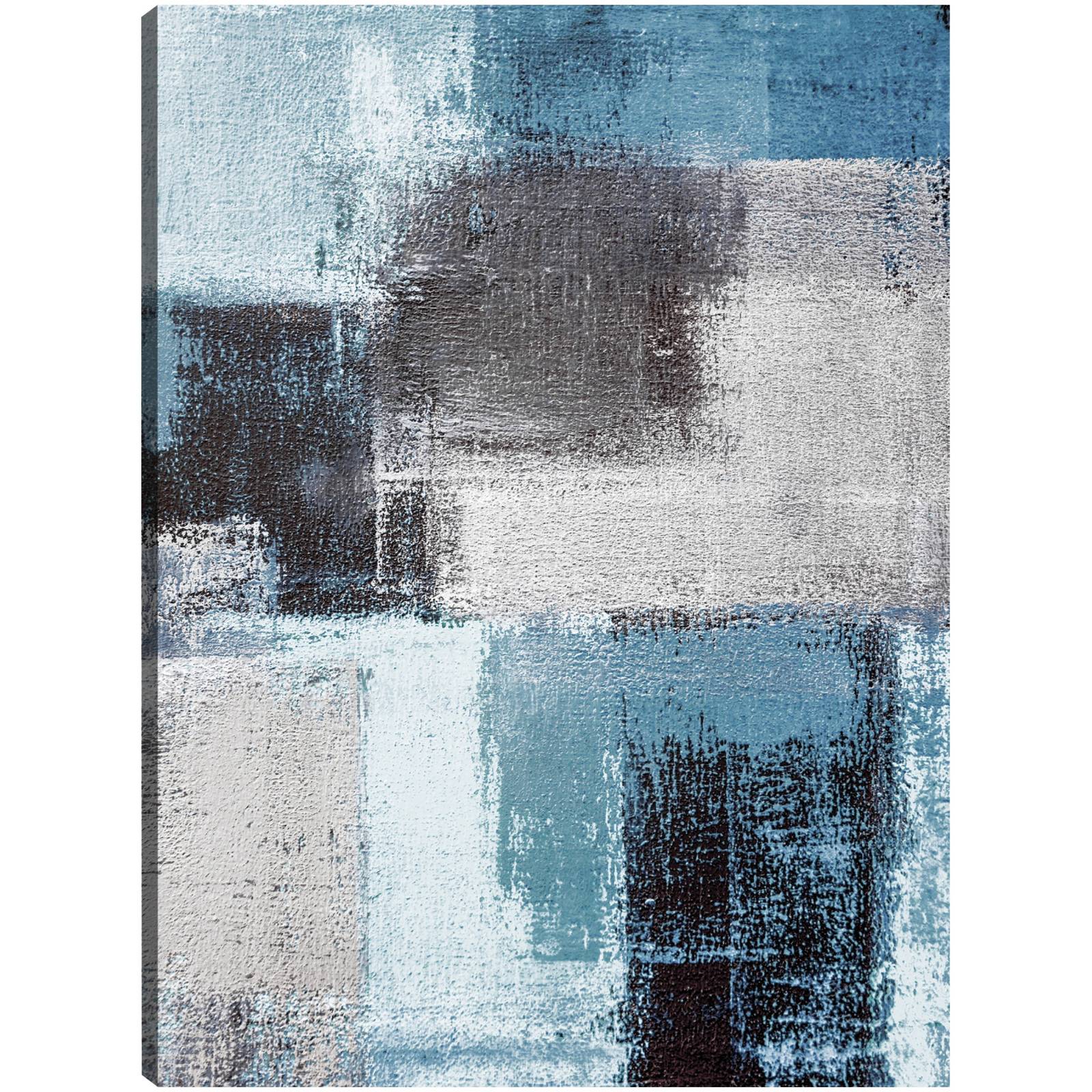 cuadro decorativo Resumen azul III