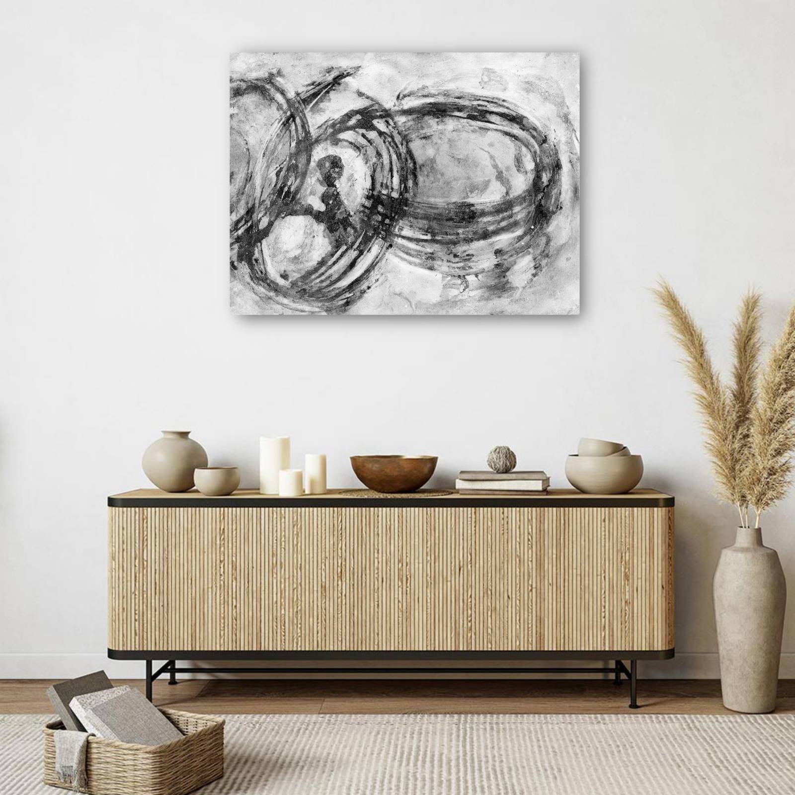 cuadro decorativo Anillos infinitos II