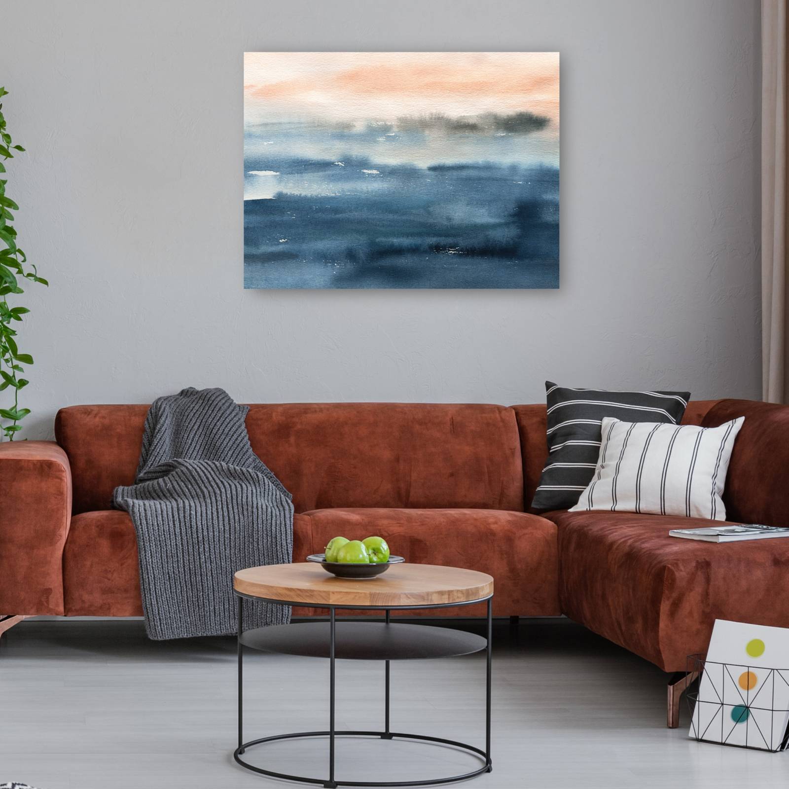 cuadro decorativo Lago amanecer