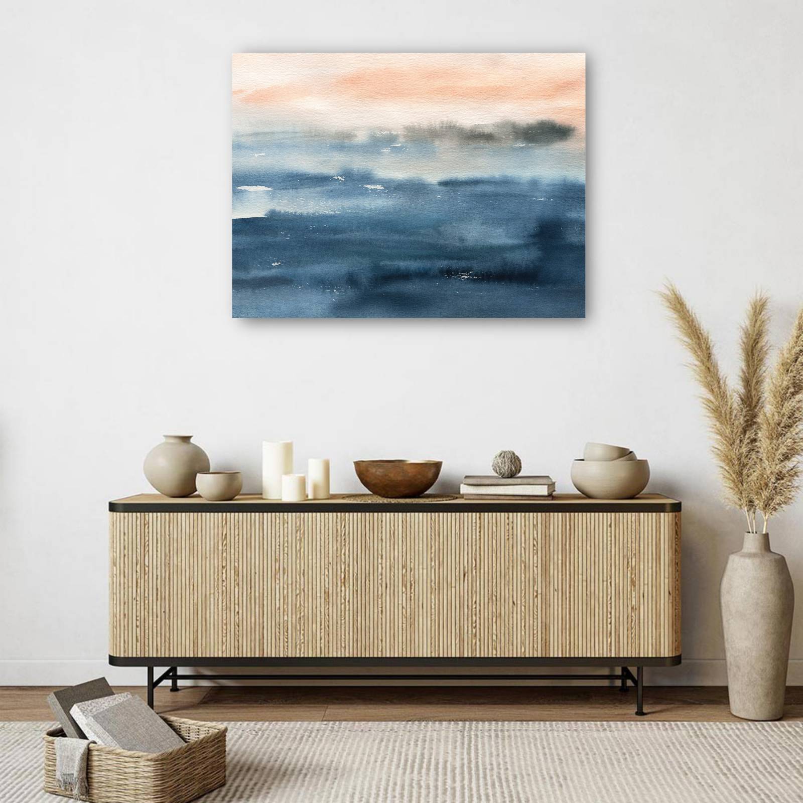 cuadro decorativo Lago amanecer