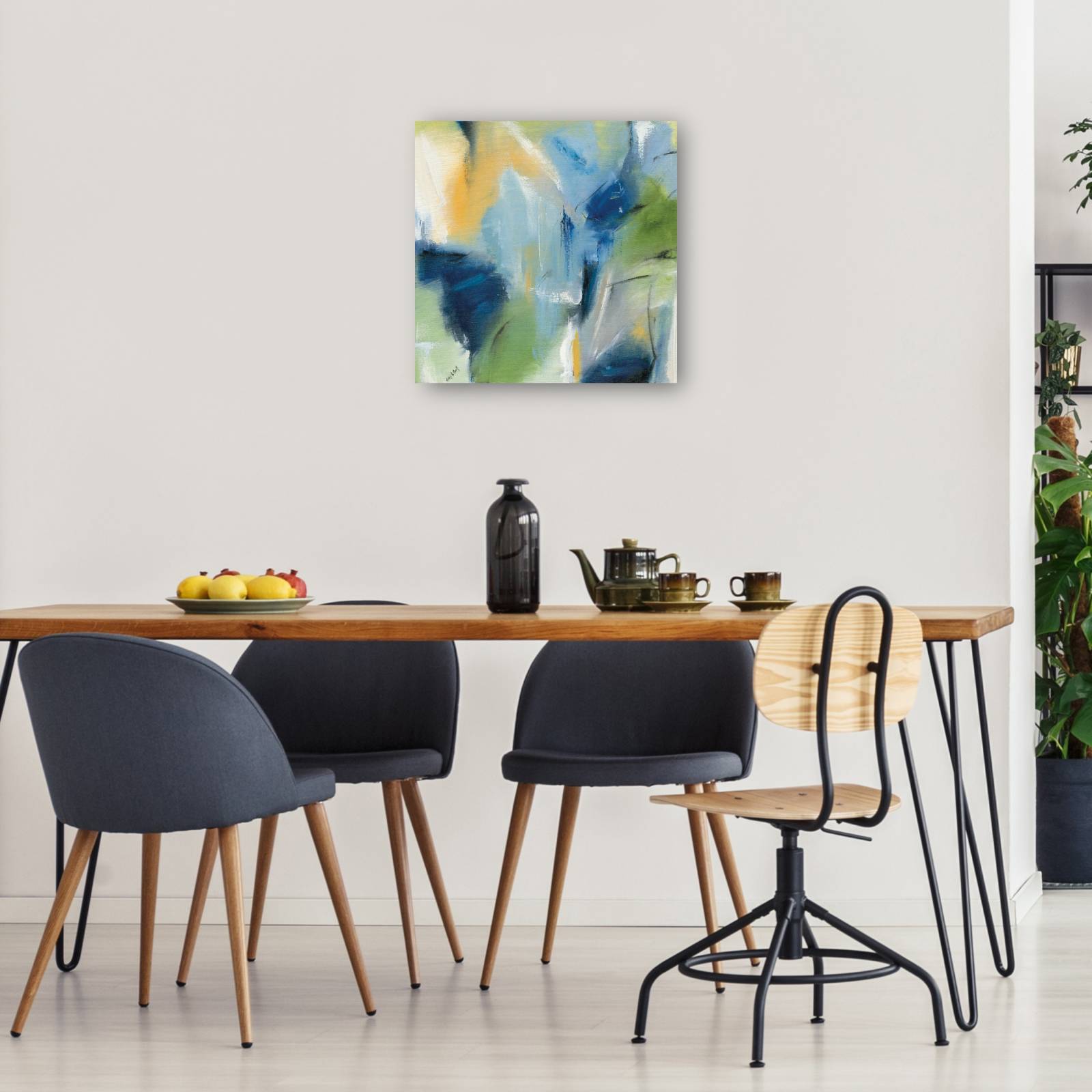 cuadro decorativo - Sentirse azul yo