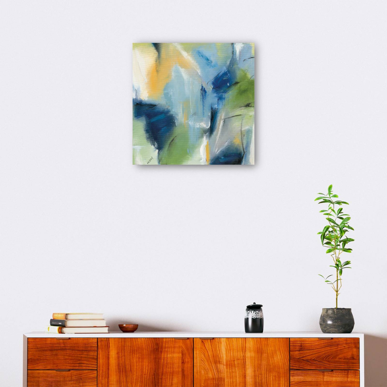 cuadro decorativo - Sentirse azul yo