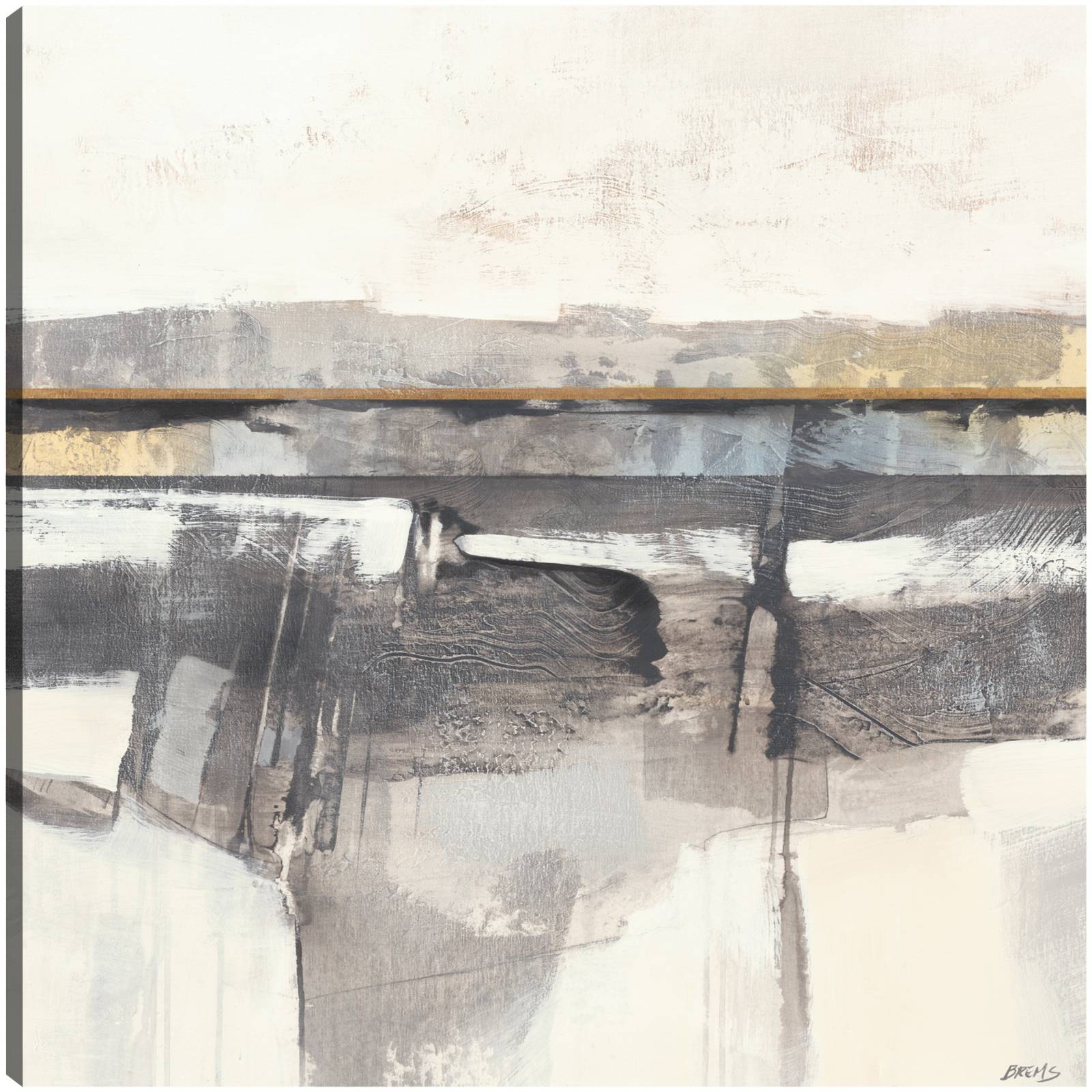 cuadro decorativo - Línea Dorada II