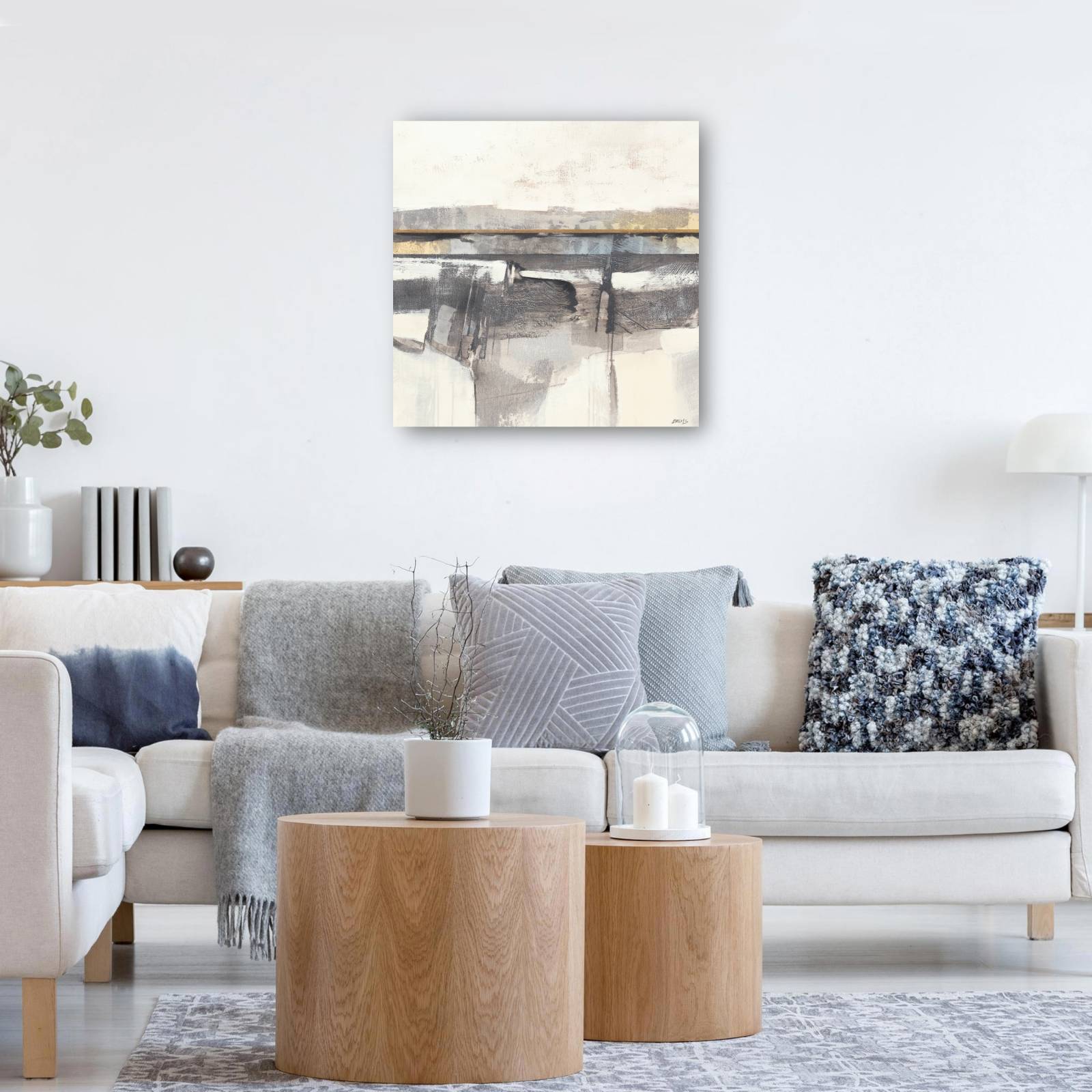 cuadro decorativo - Línea Dorada II