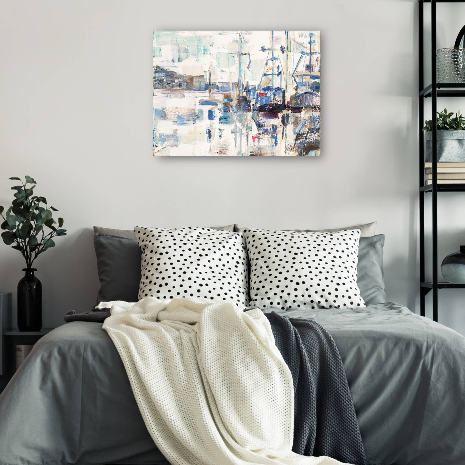 cuadro decorativo - a través de una línea