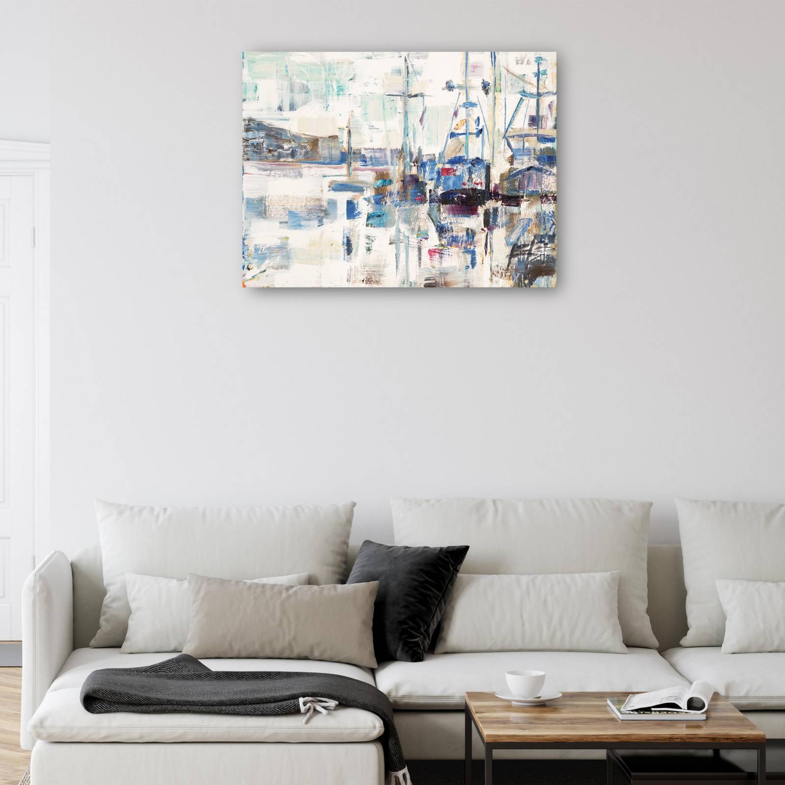 cuadro decorativo - a través de una línea