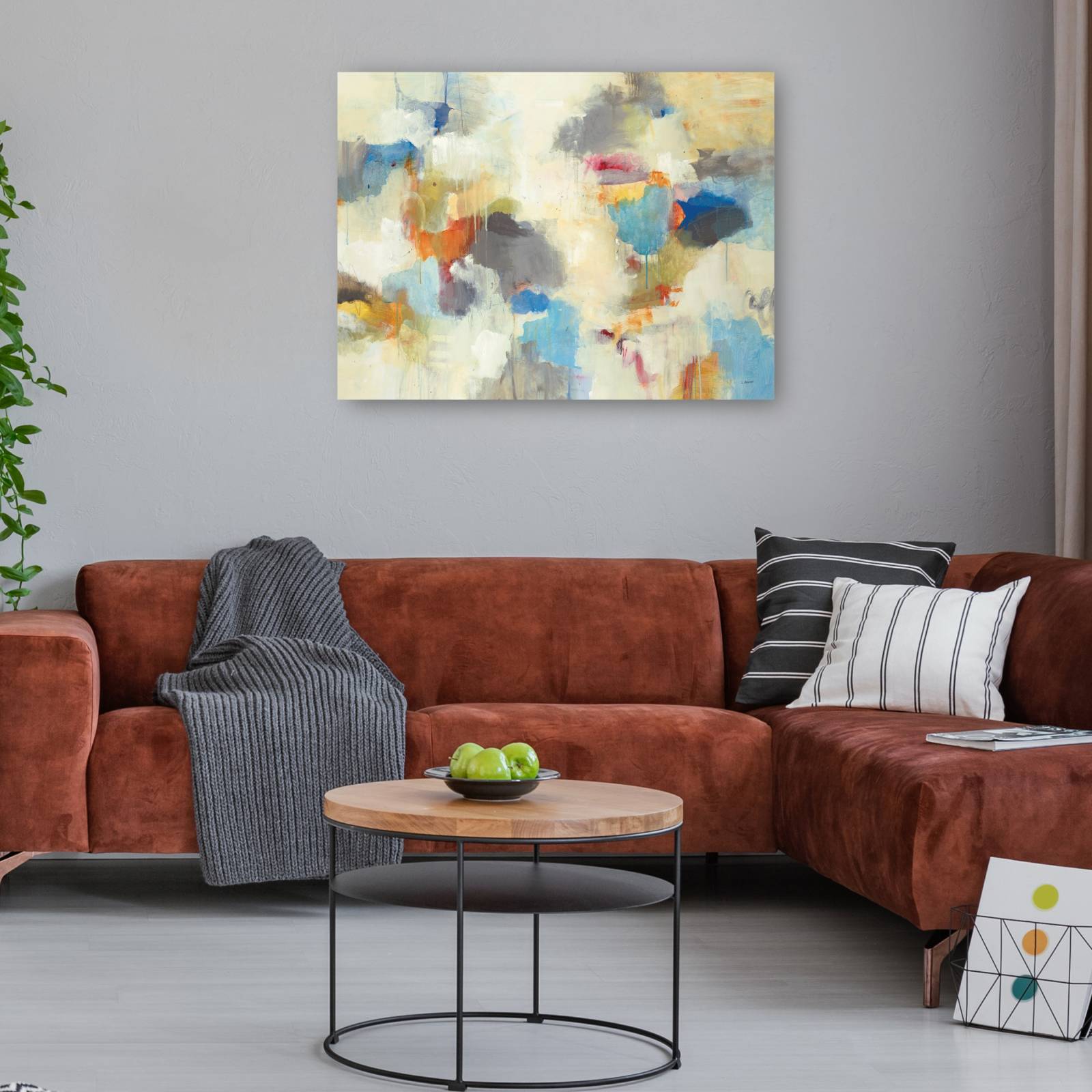 cuadro decorativo - entrelazados