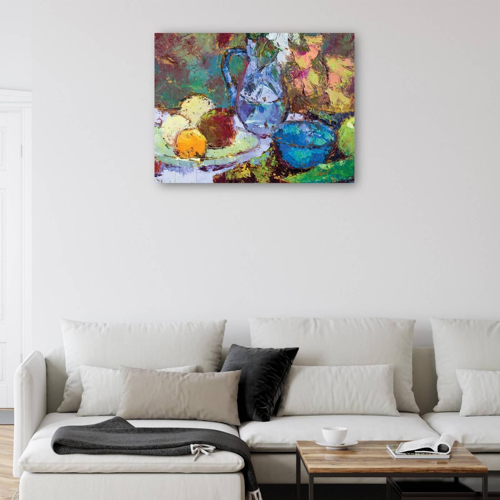 cuadro decorativo - Jarrón Fresco Frutas de Verano