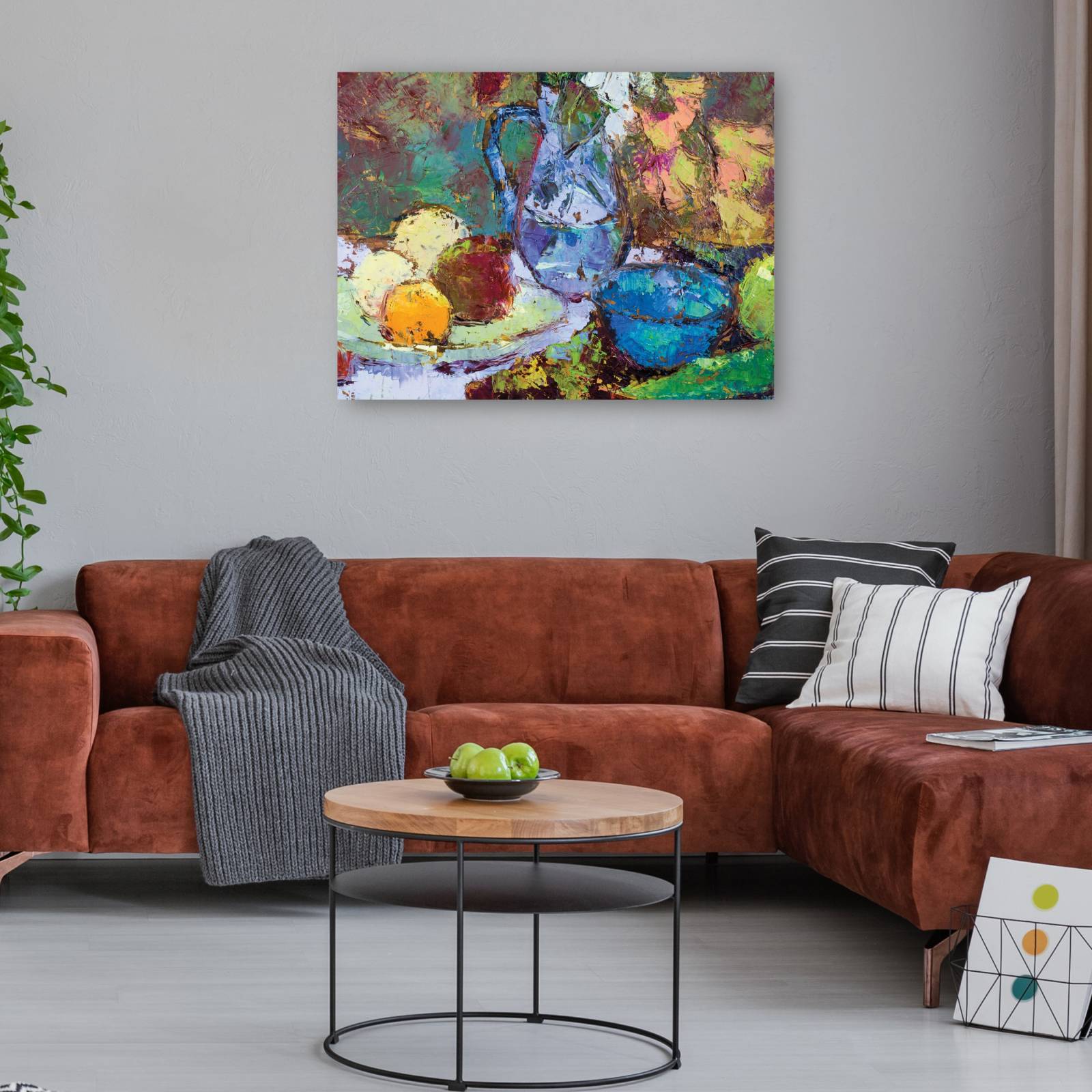 cuadro decorativo - Jarrón Fresco Frutas de Verano