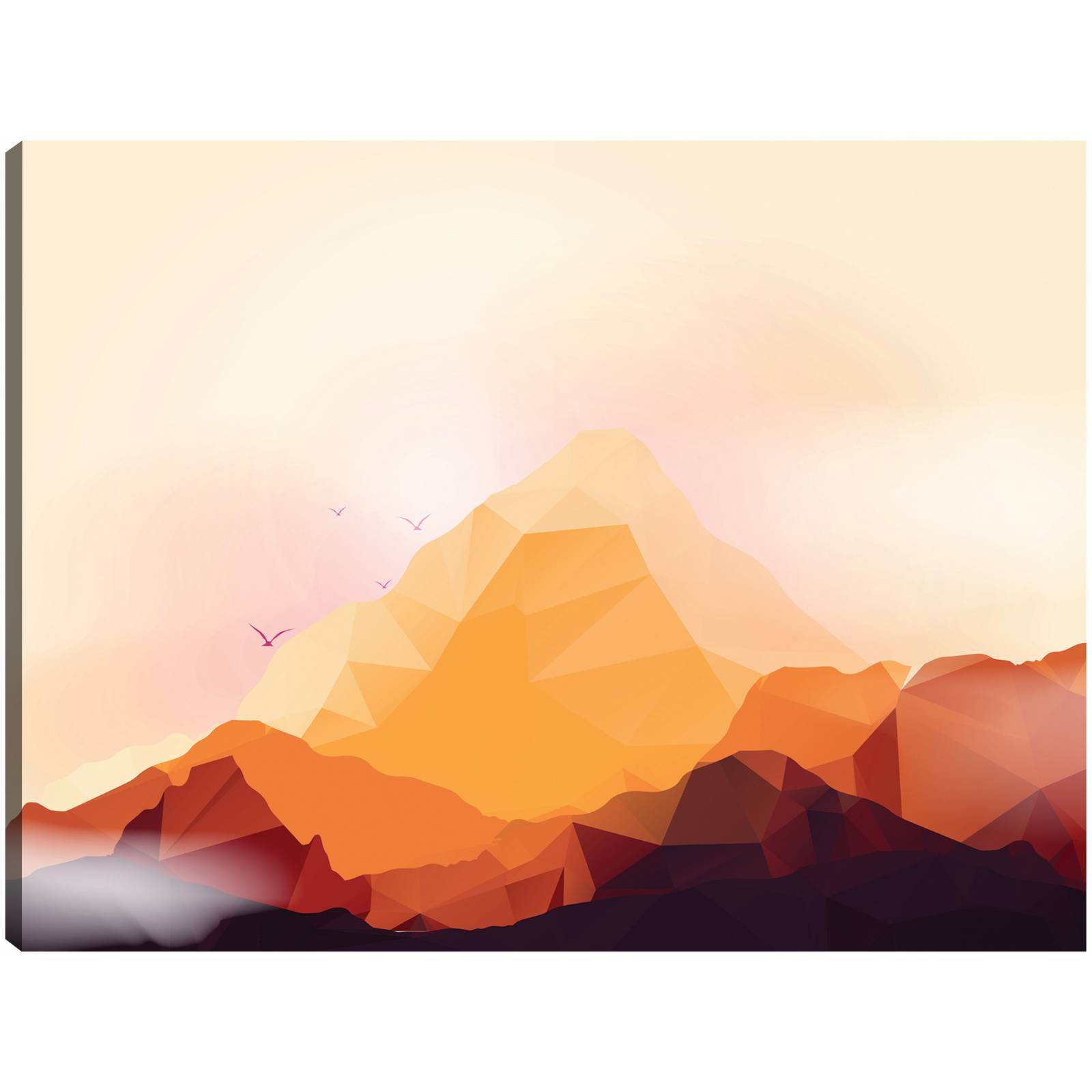 cuadro decorativo - Grandes montañas de caramelo de roca