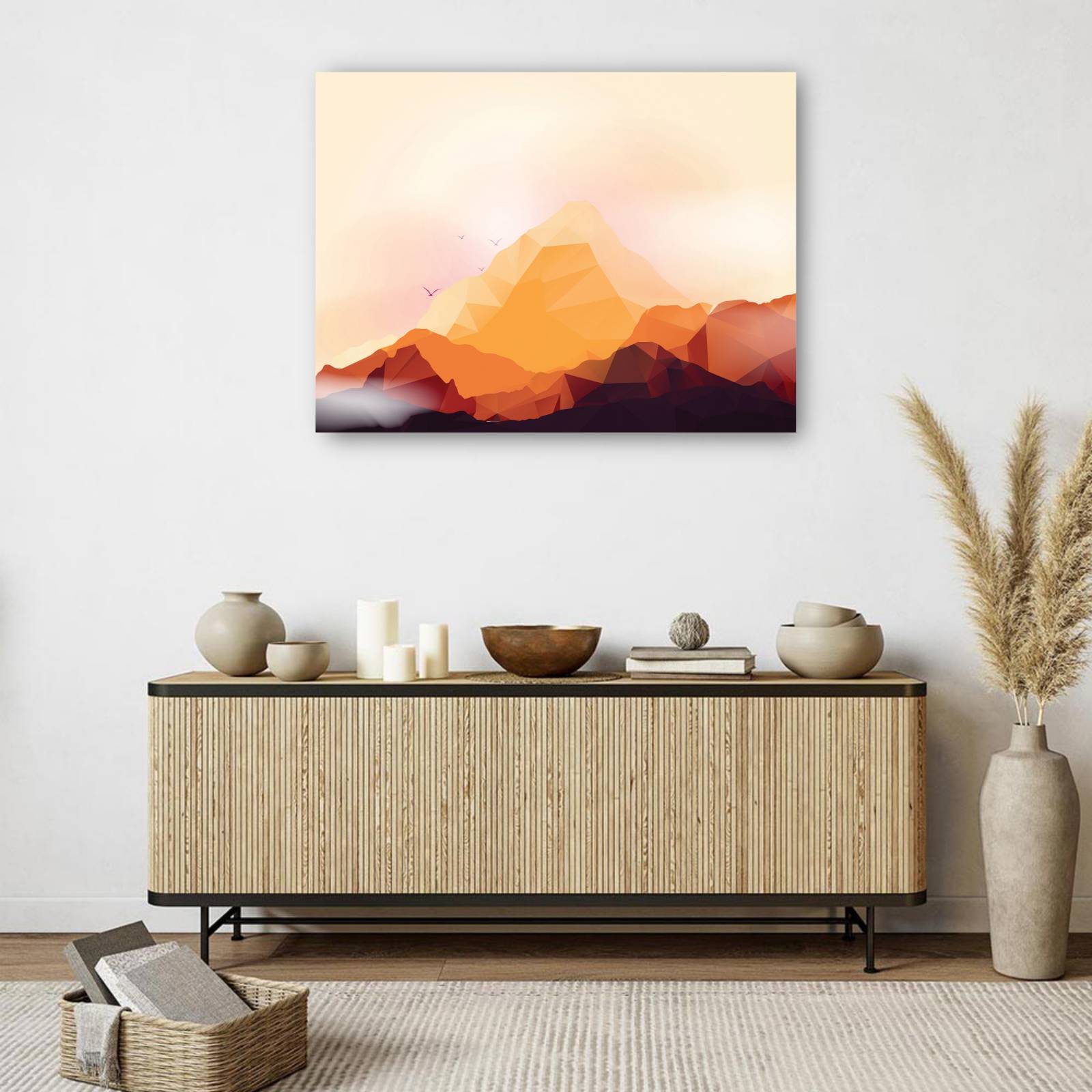 cuadro decorativo - Grandes montañas de caramelo de roca