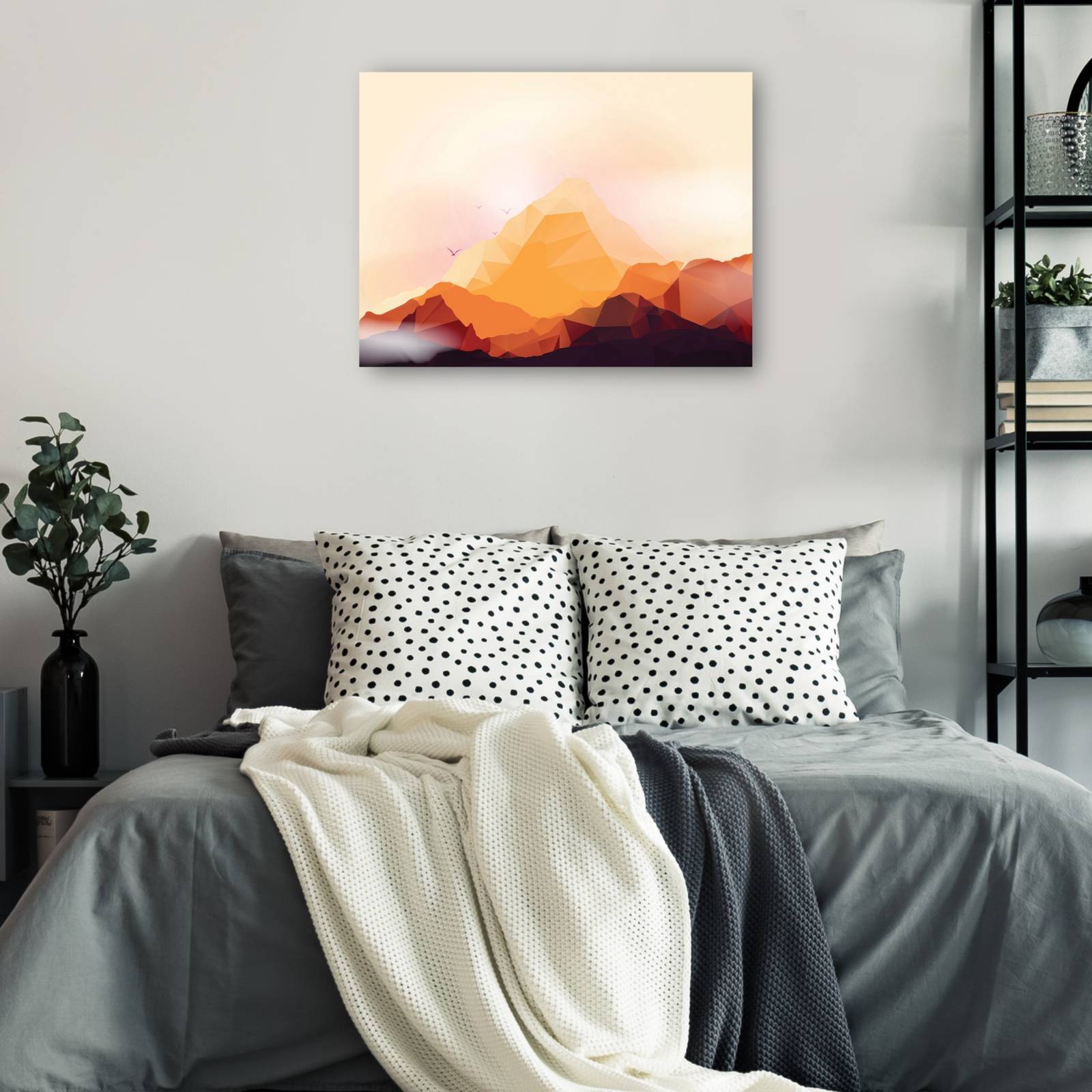 cuadro decorativo - Grandes montañas de caramelo de roca